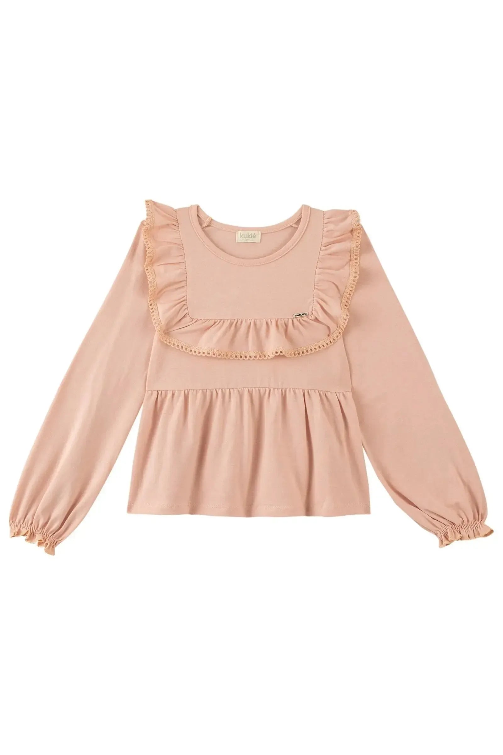 Bata em Cotton 89893 Kukiê Infantil Menina