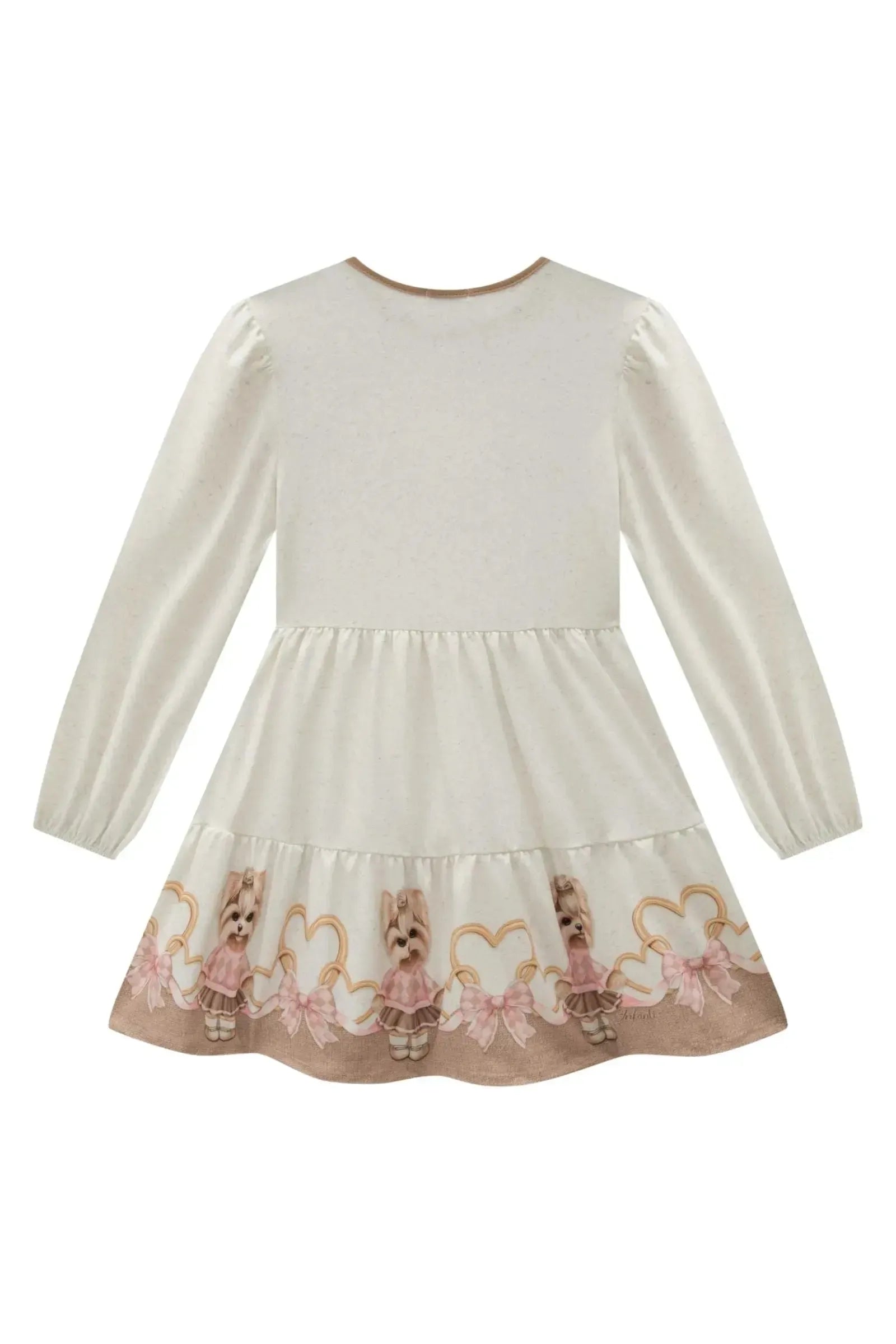 Vestido em Malha Power 89738 Infanti Infantil Menina