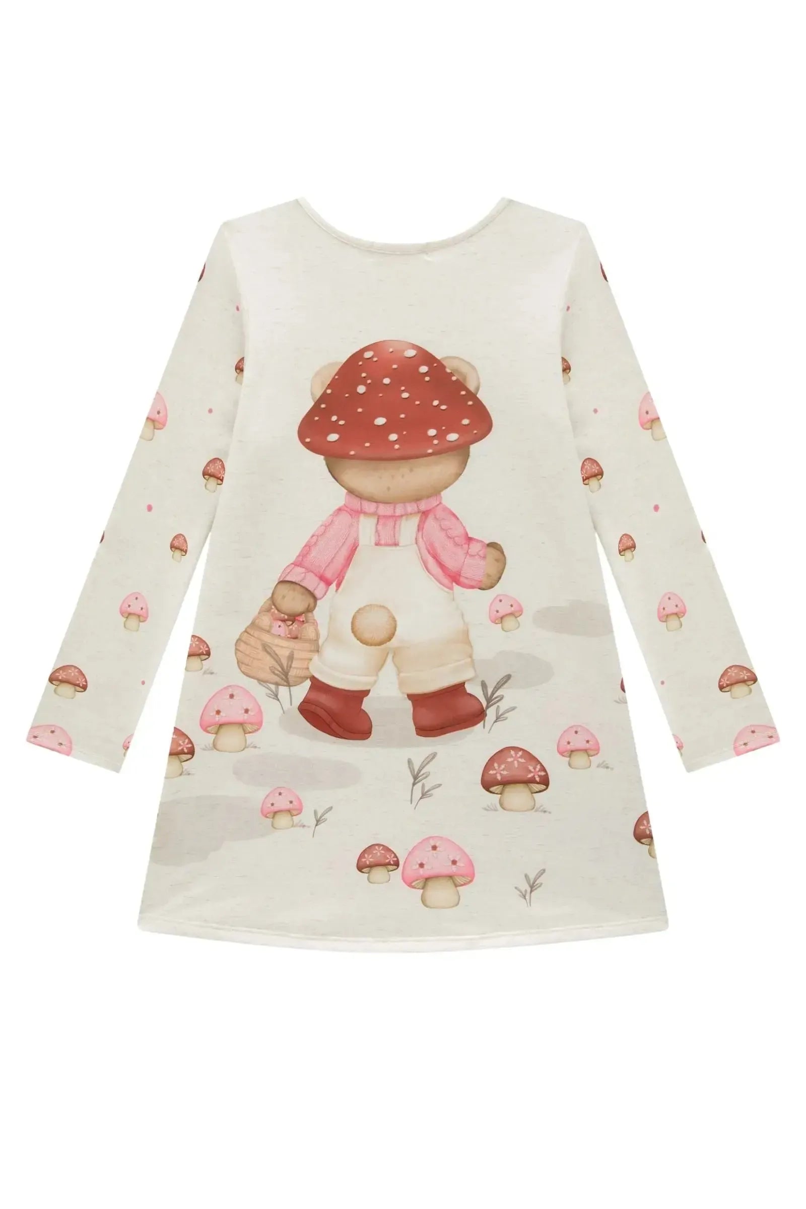 Vestido em Termoskin Peluciado 89160 Infanti Infantil Menina
