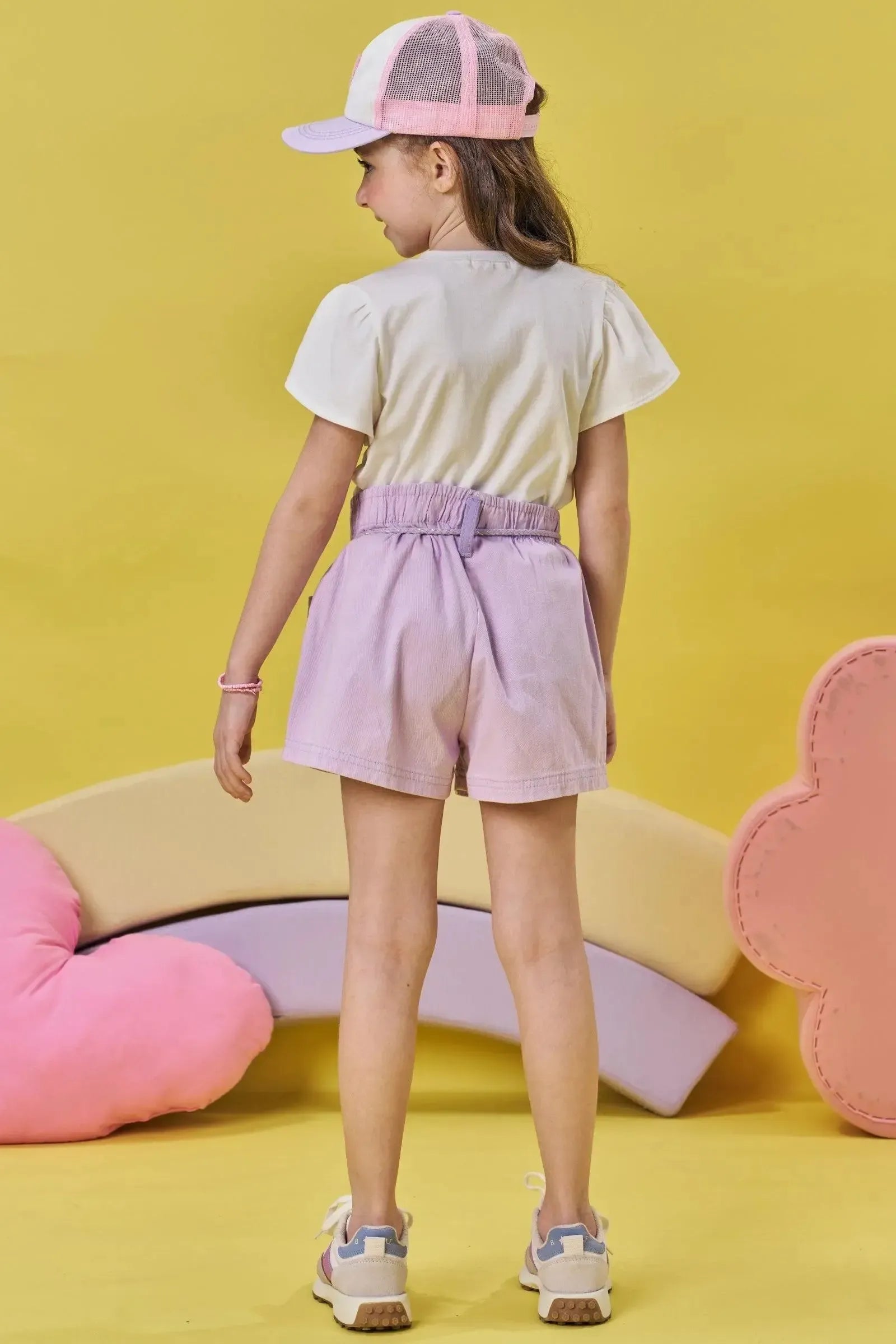 Blusa em Meia Malha 83228 Kukiê Infantil Menina