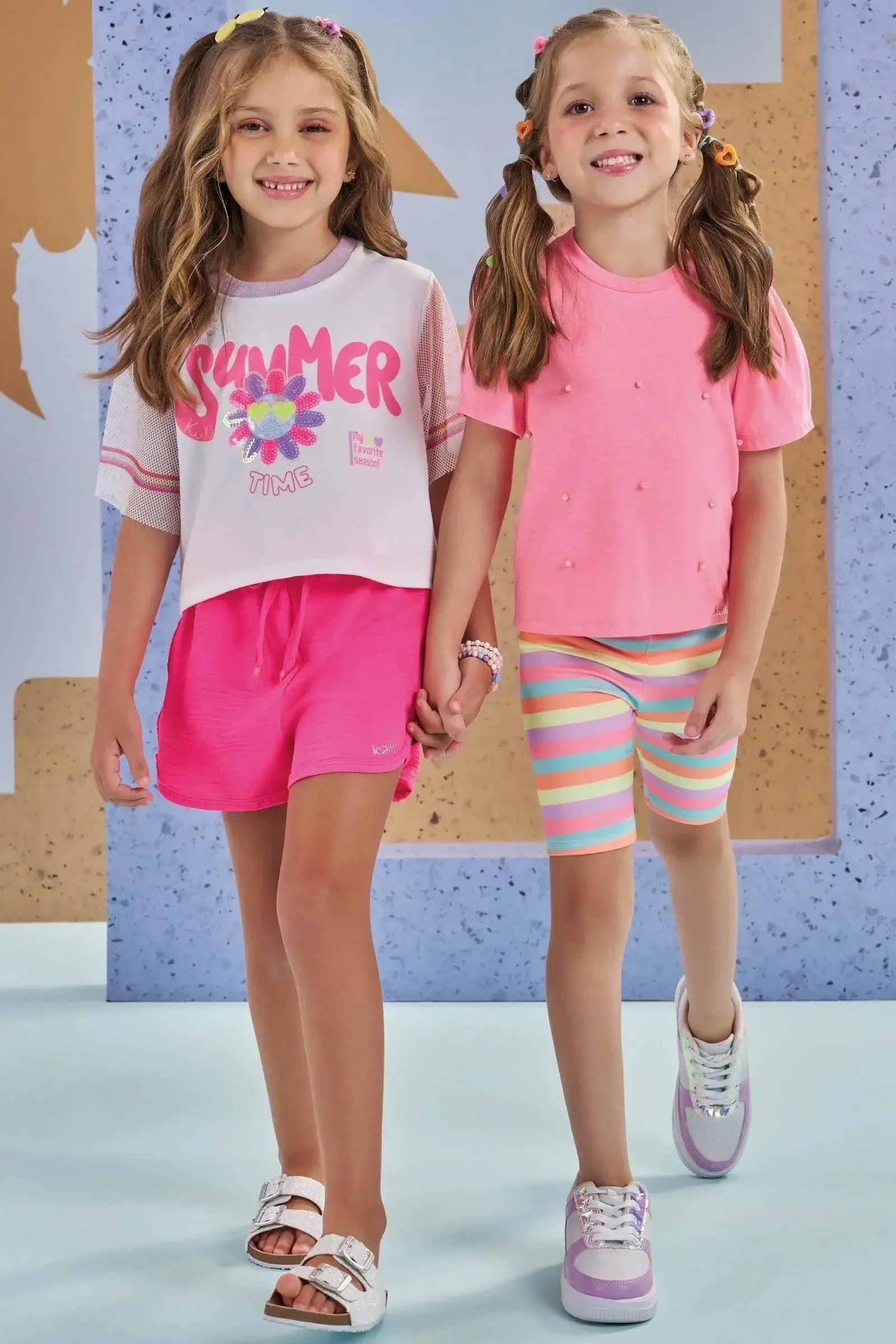 Blusa em Meia Malha 86864 Kukiê Infantil Menina