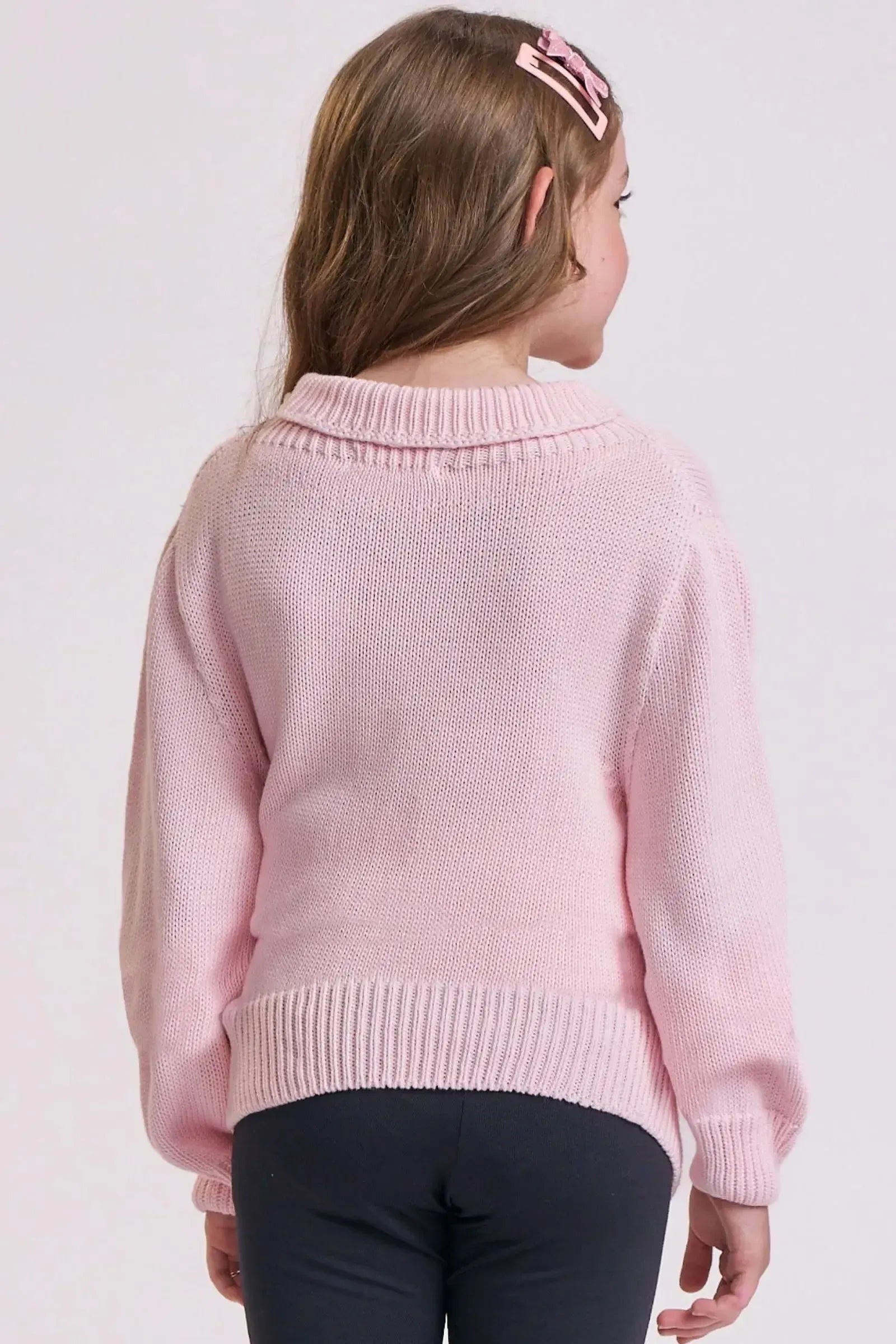 Blusão de Tricot 100% Algodão 87273 Kukiê Infantil Menina