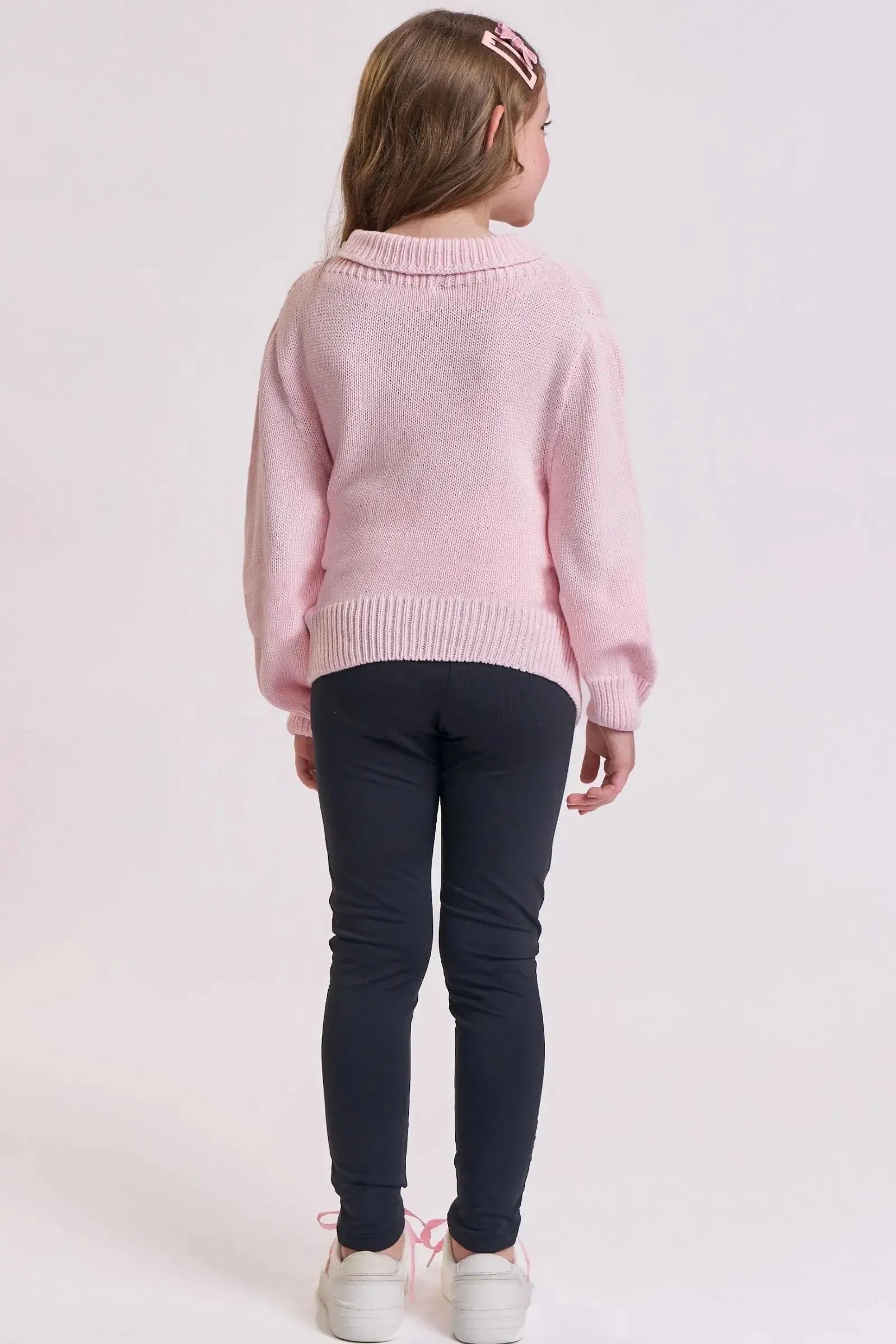 Blusão de Tricot 100% Algodão 87273 Kukiê Infantil Menina
