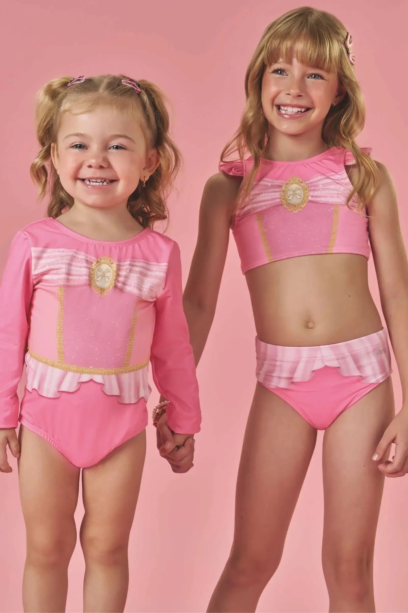 Biquíni em Malha UV Dry com Proteção UV 50+ 87440 Infanti Infantil Menina