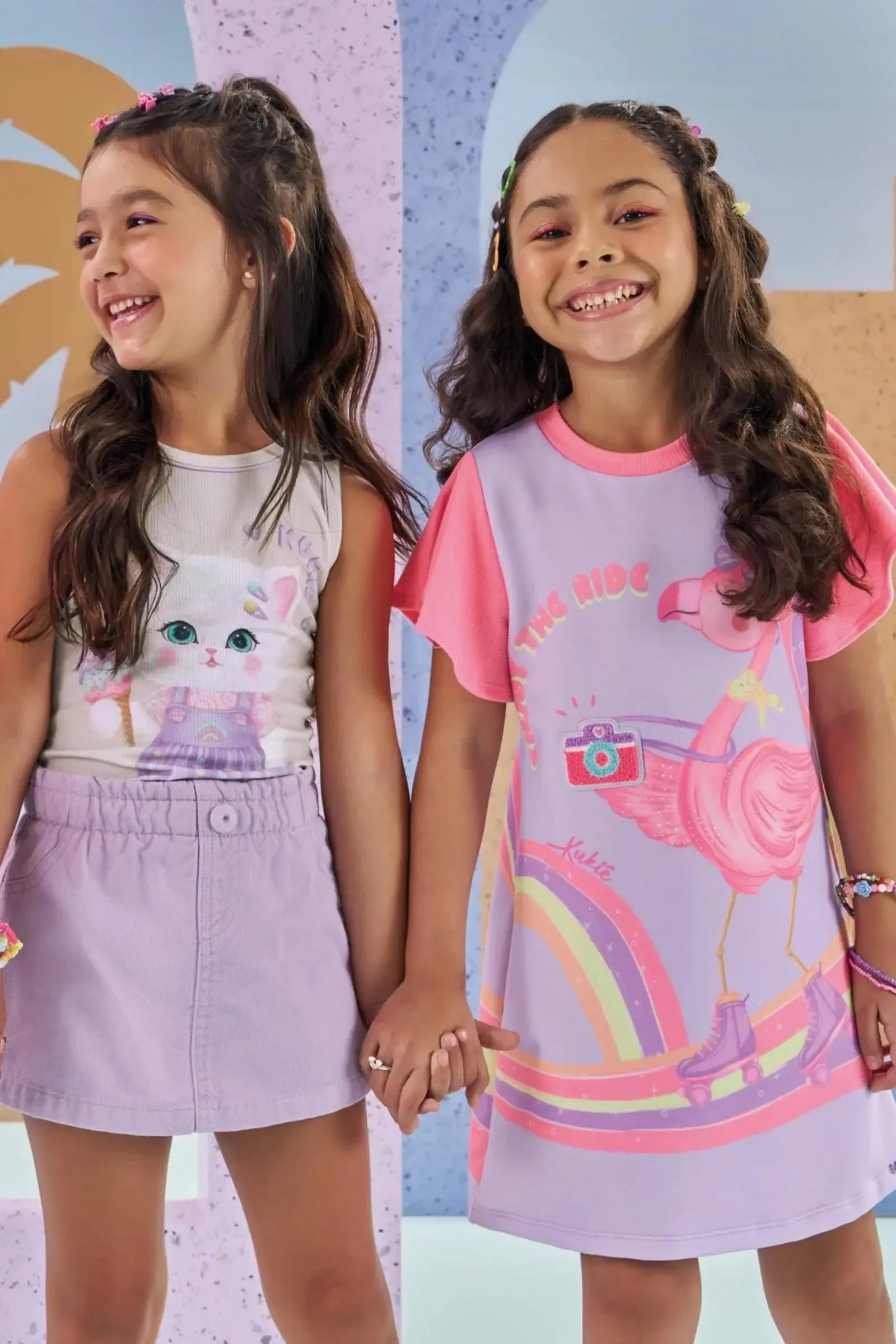 Regata em Canelado 88613 Kukiê Infantil Menina