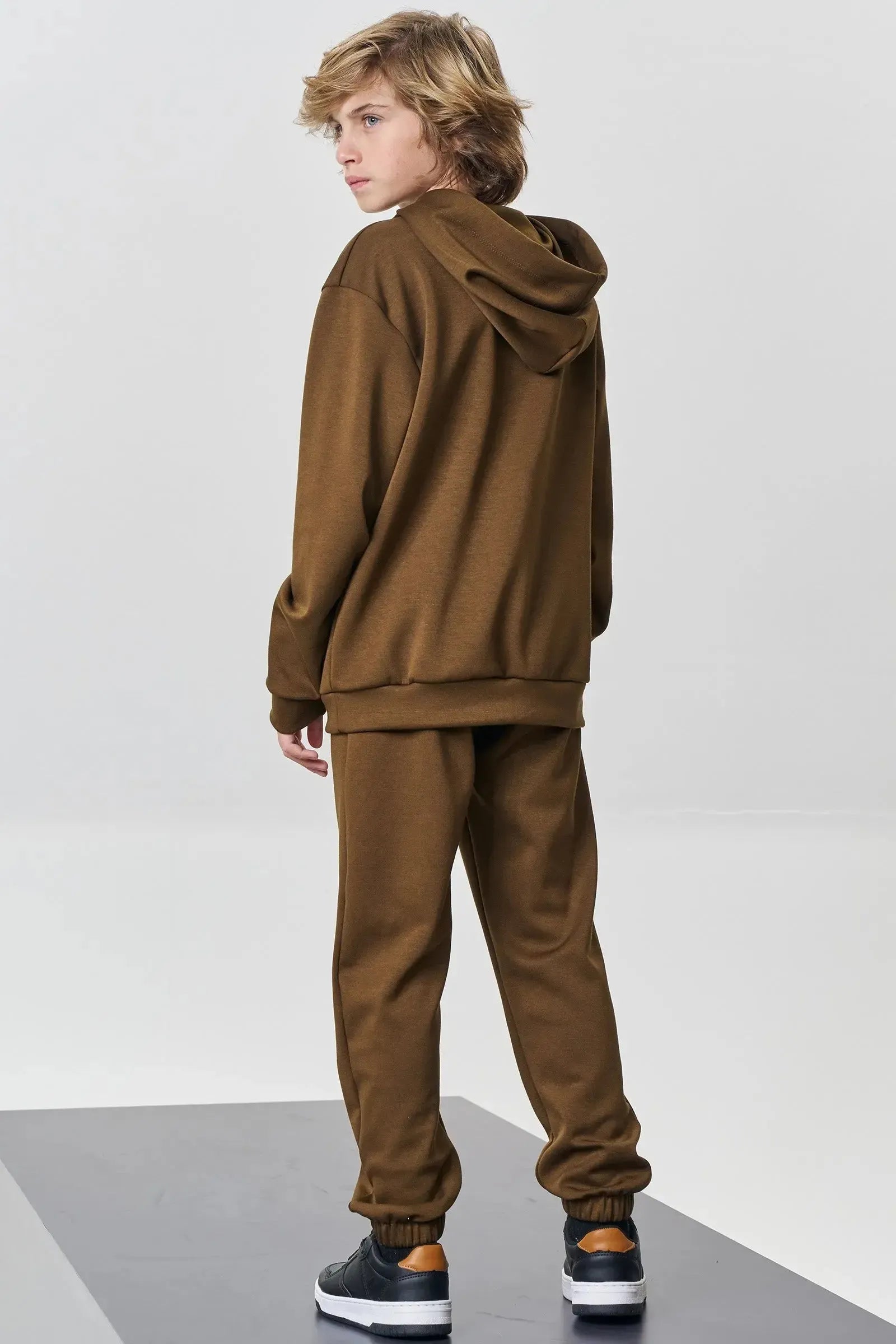 Calça Jogger em Malha Tecnonew 89117 Johnny Fox Teen Menino