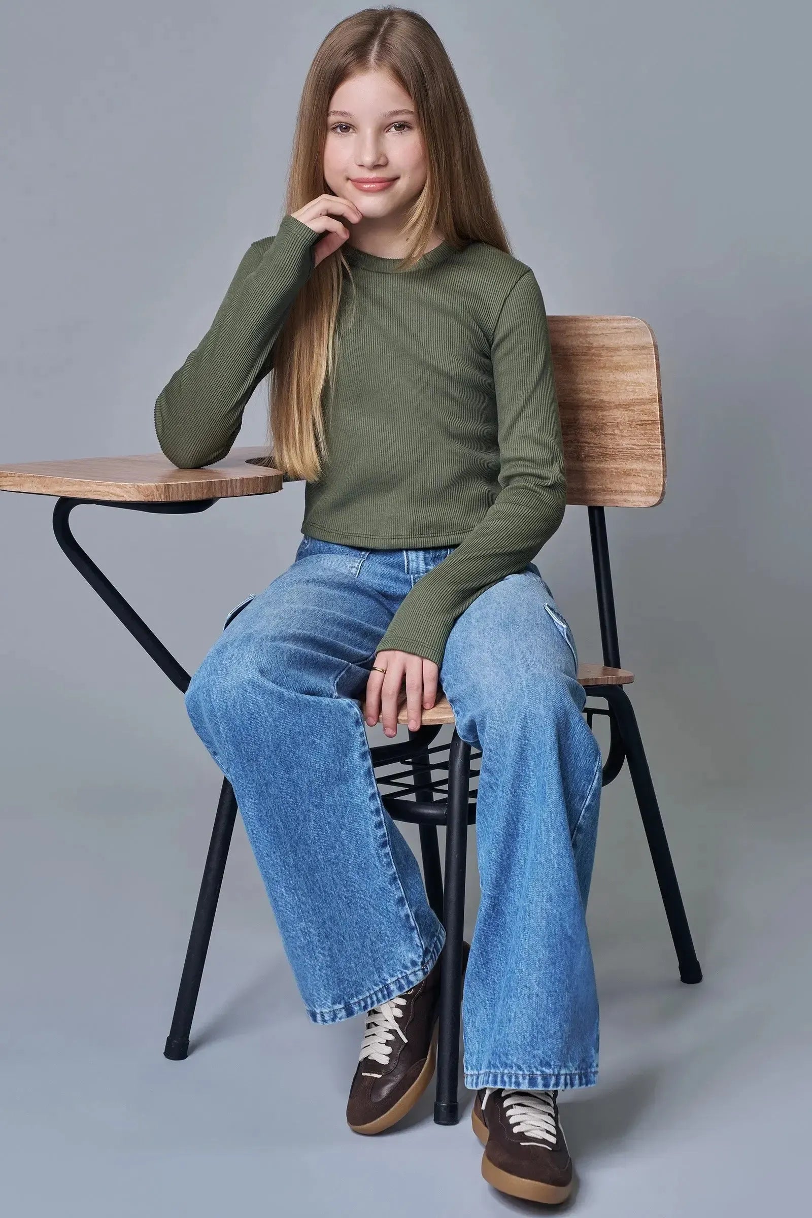 Blusa Boxy em Soft Line 89169 Lilimoon Teen Menina