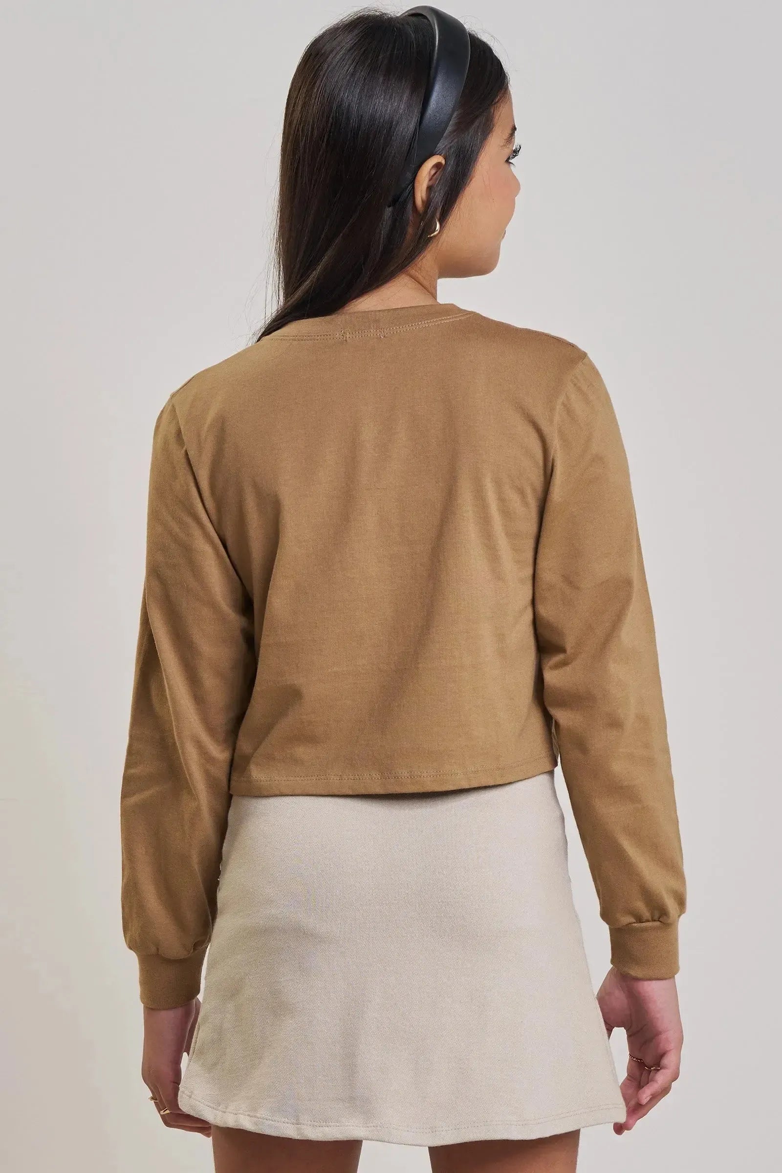 Camiseta Boxy Over em Meia Malha 89178 Vic&Vicky Teen Menina