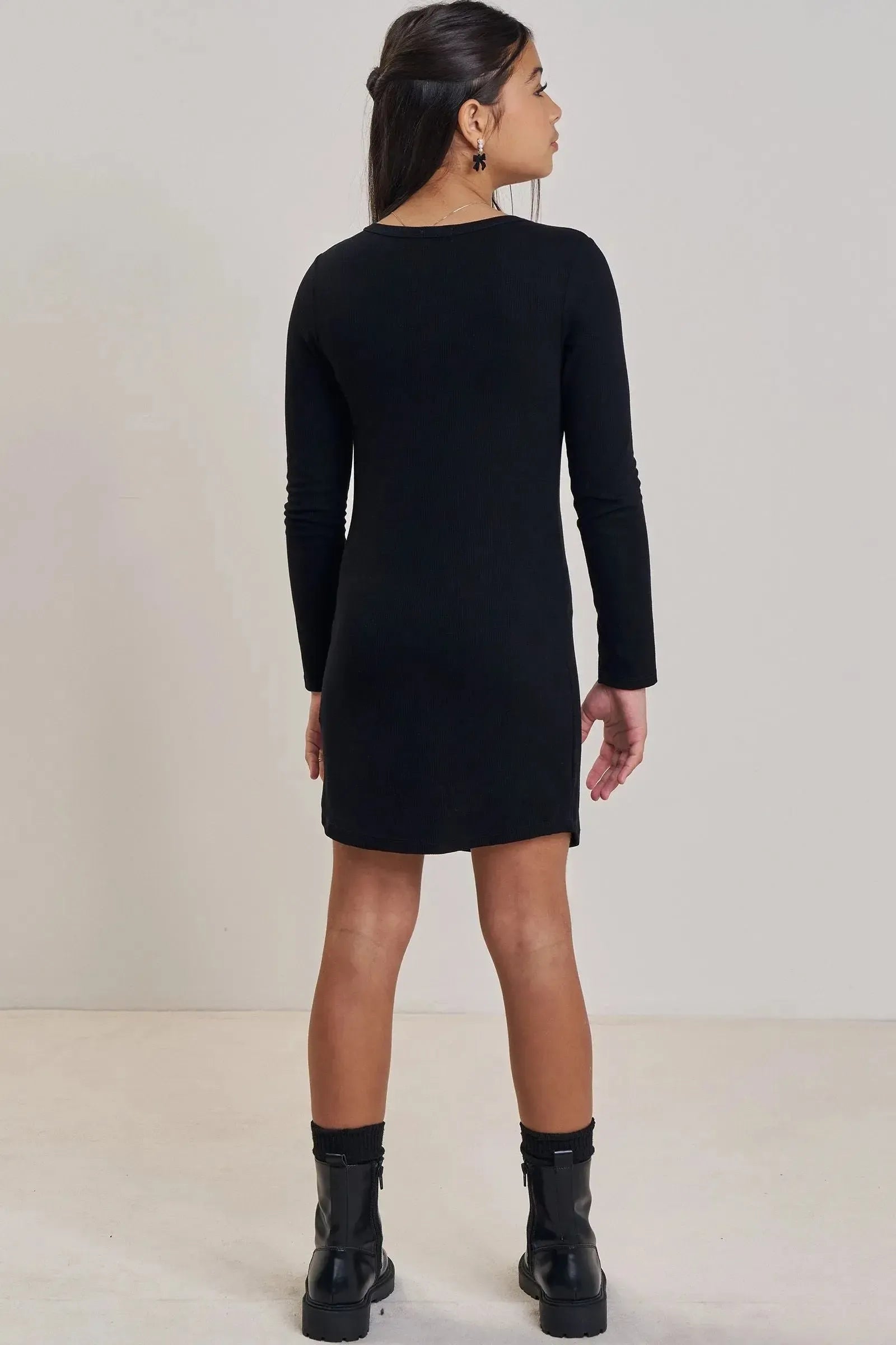 Vestido em Canelado Liz 89193 Vic&Vicky Teen Menina