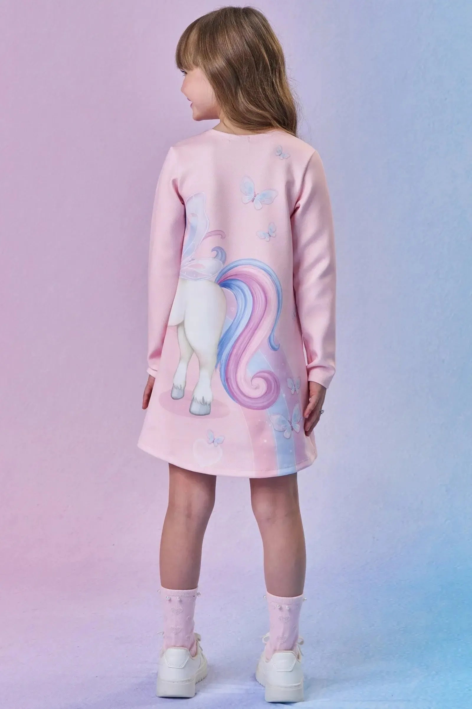 Vestido em Fly Tech 89215 Infanti Infantil Menina