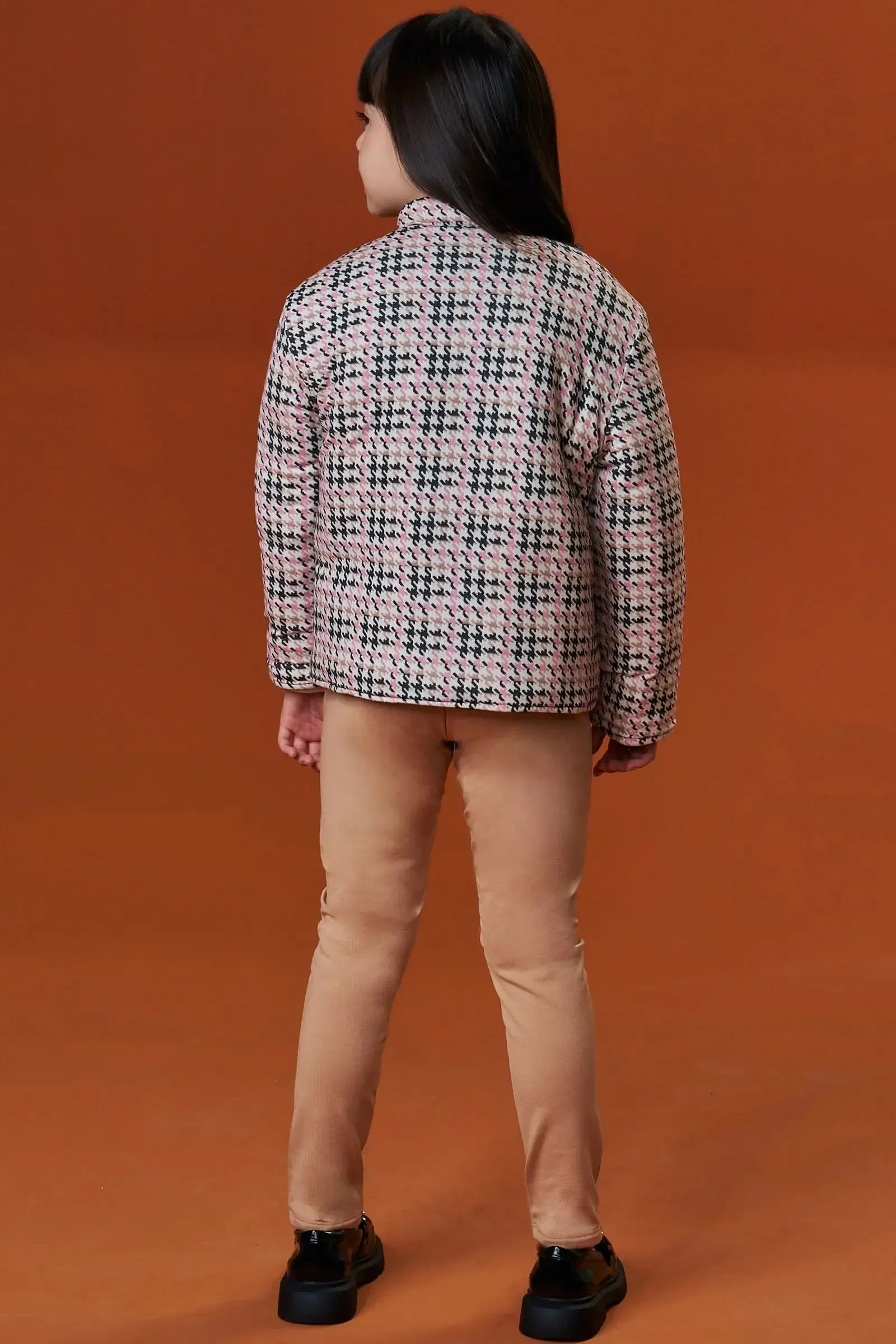 Calça Legging em Couro Sintético e Termoskin Peluciado 89223 Infanti Infantil Menina