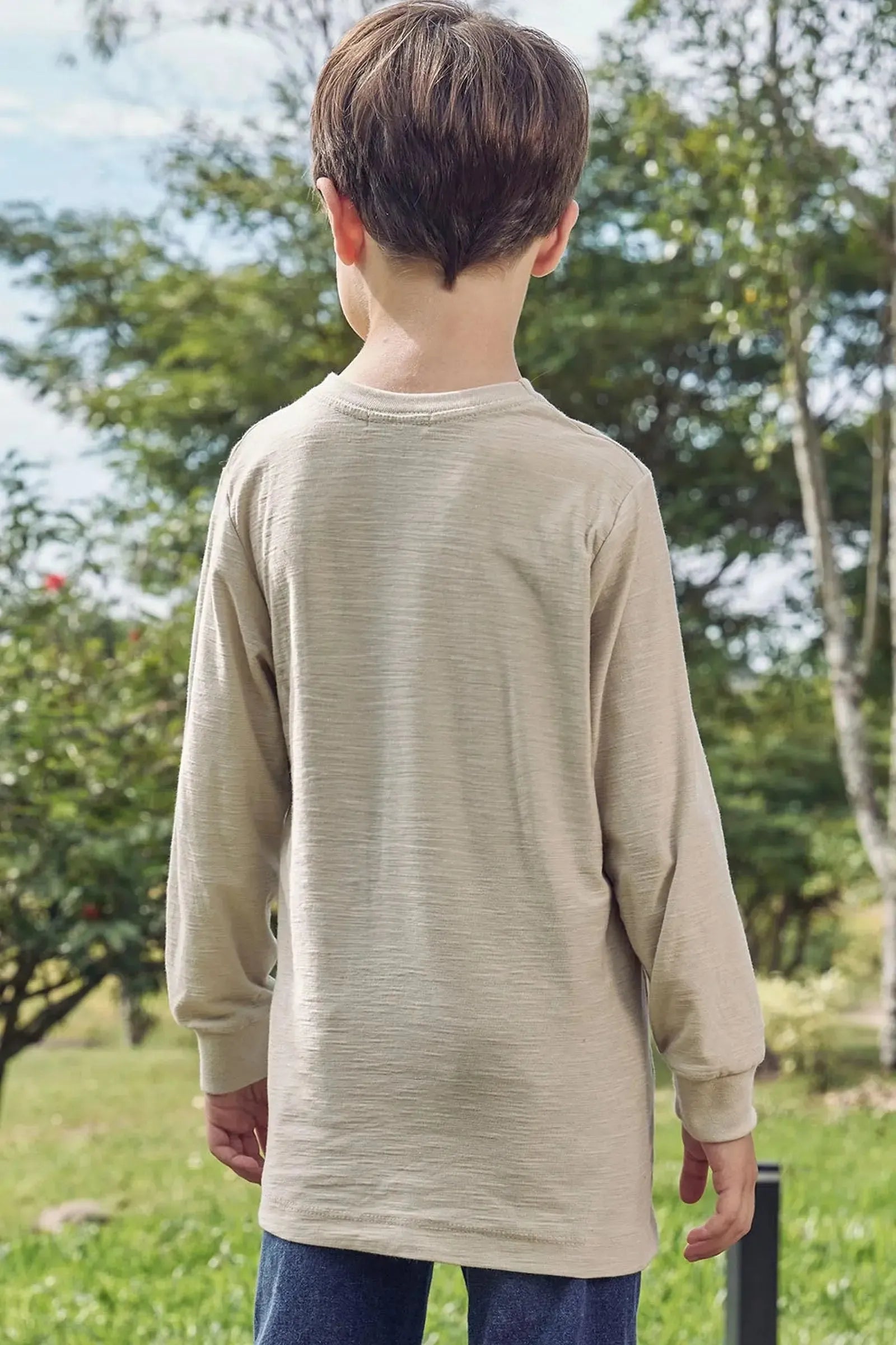 Camiseta em Malha Flamê 89361 LucBoo Infantil Menino