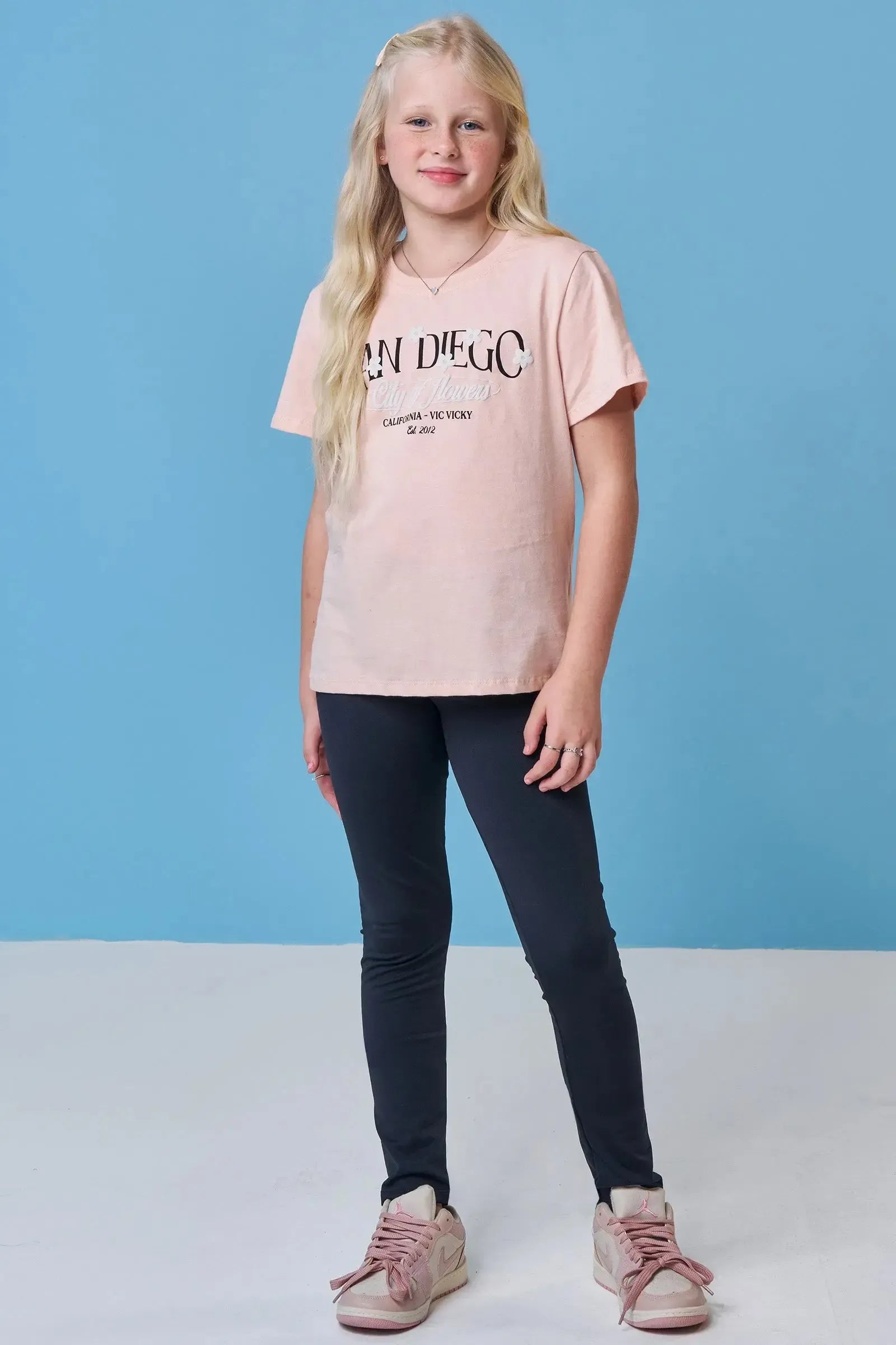 Calça Legging em Termoskin Peluciado 89437 Vic&Vicky Teen Menina