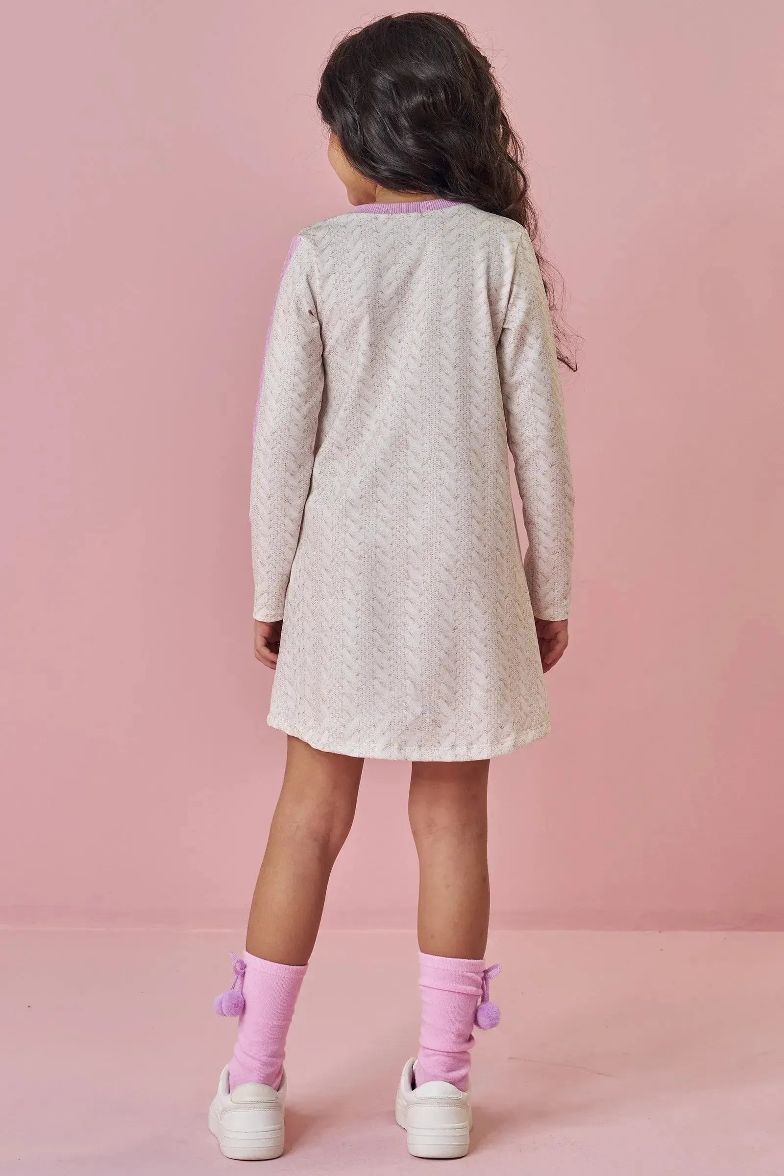 Vestido em Termoskin Peluciado 89574 Kukiê Infantil Menina
