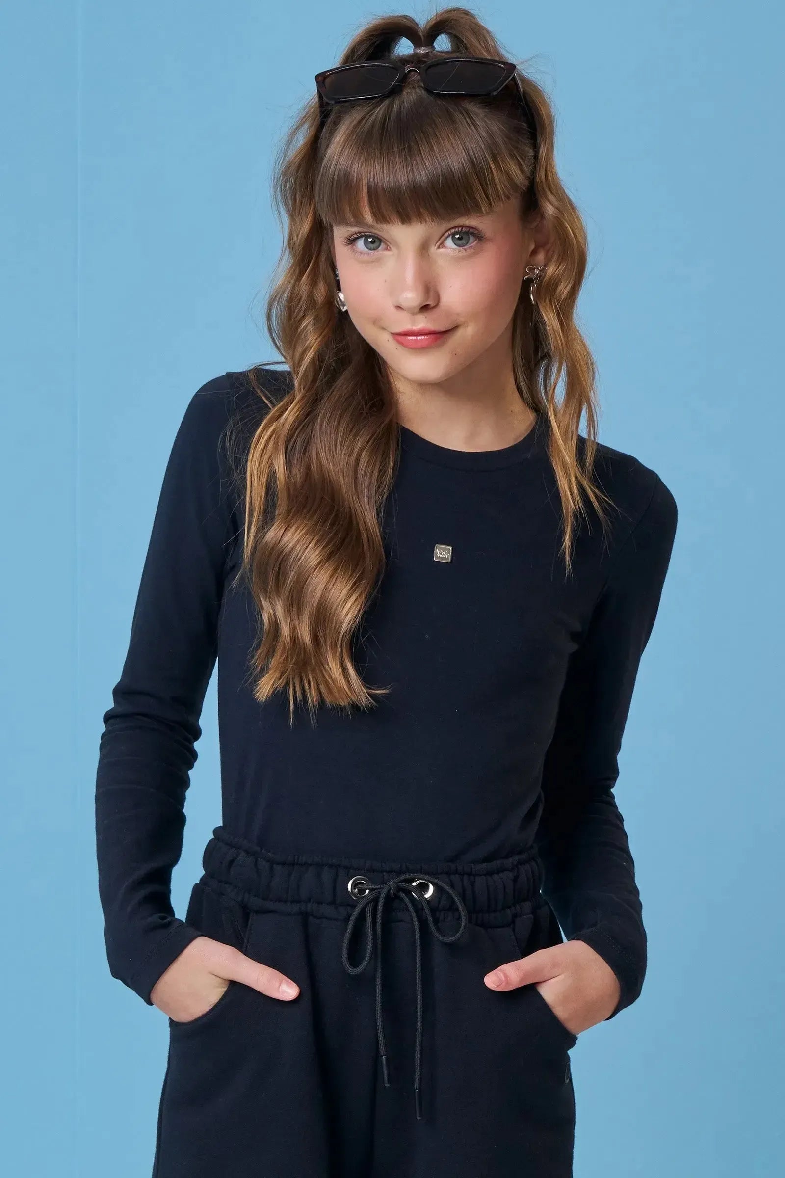 Blusa em Cotton 90149 Vic&Vicky Teen Menina