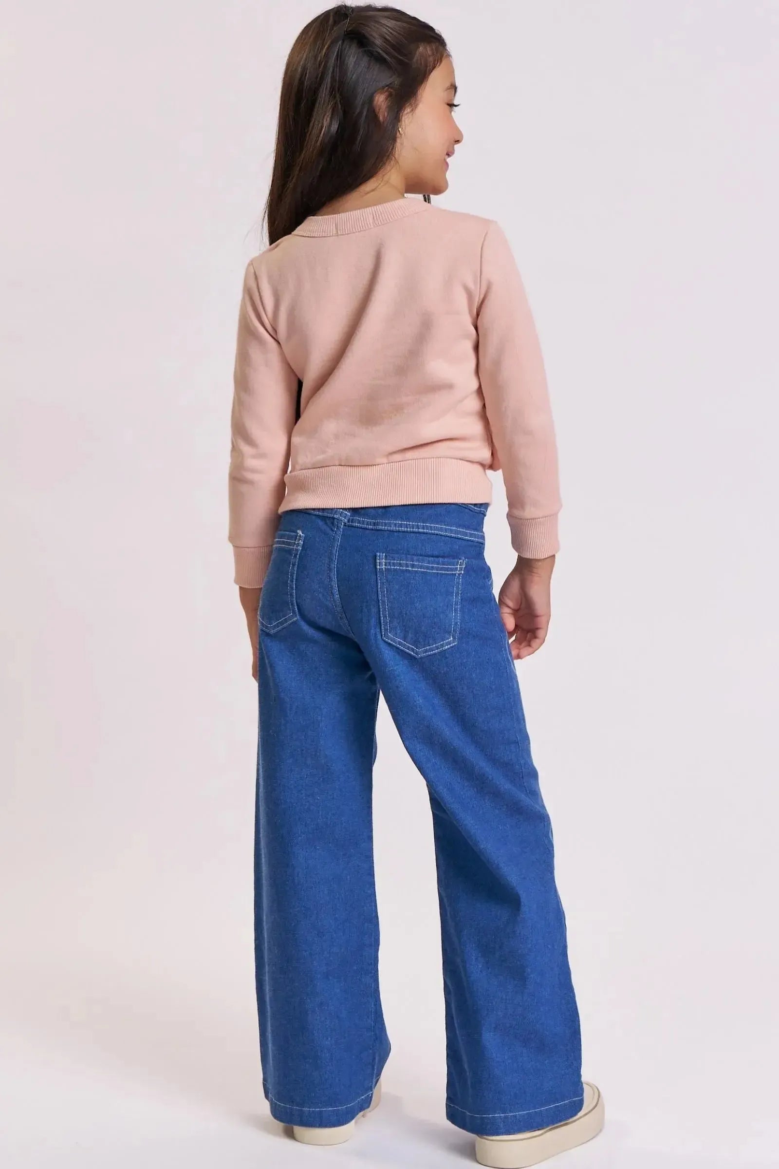 Blusão em Moletom com Pelúcia 90311 Kukiê Infantil Menina