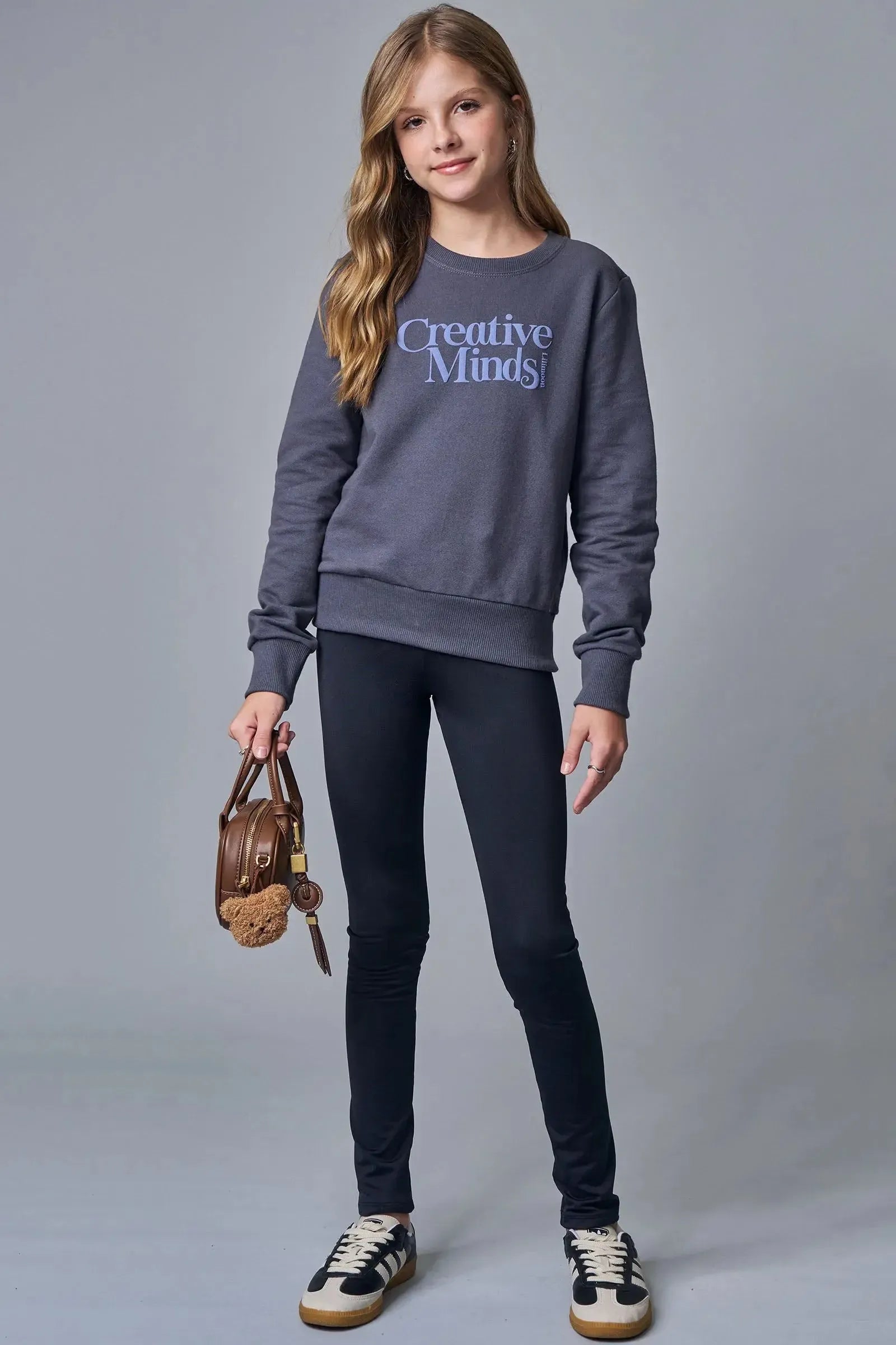 Calça Legging em Termoskin Peluciado 90379 Lilimoon Teen Menina