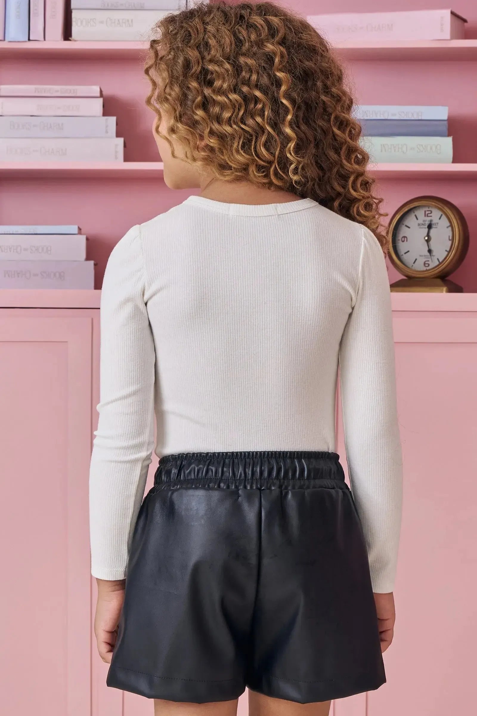 Blusa em Canelado Liz 90916 Kukiê Infantil Menina