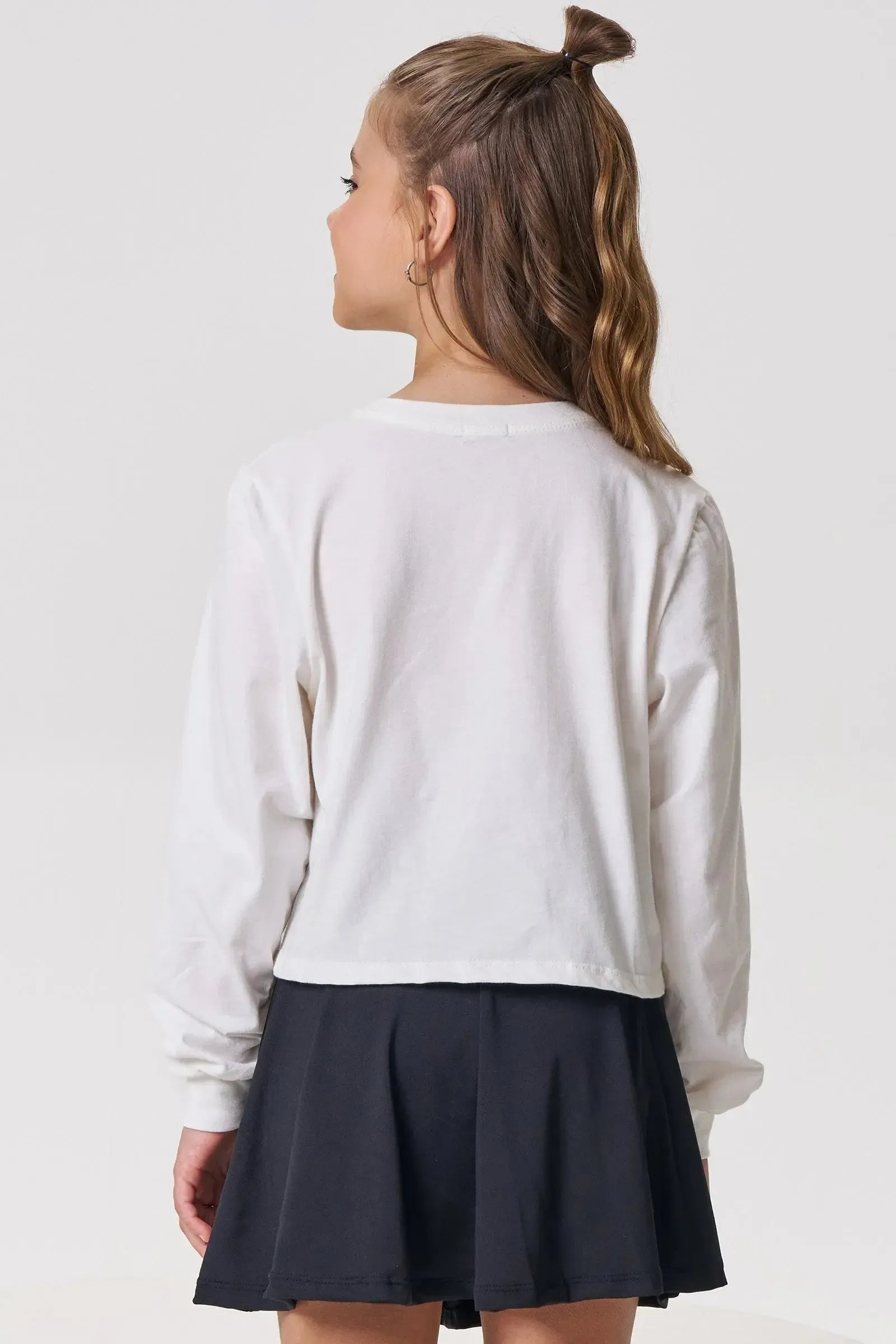 Blusa Boxy Over em Meia Malha 92176 Vic&Vicky Teen Menina