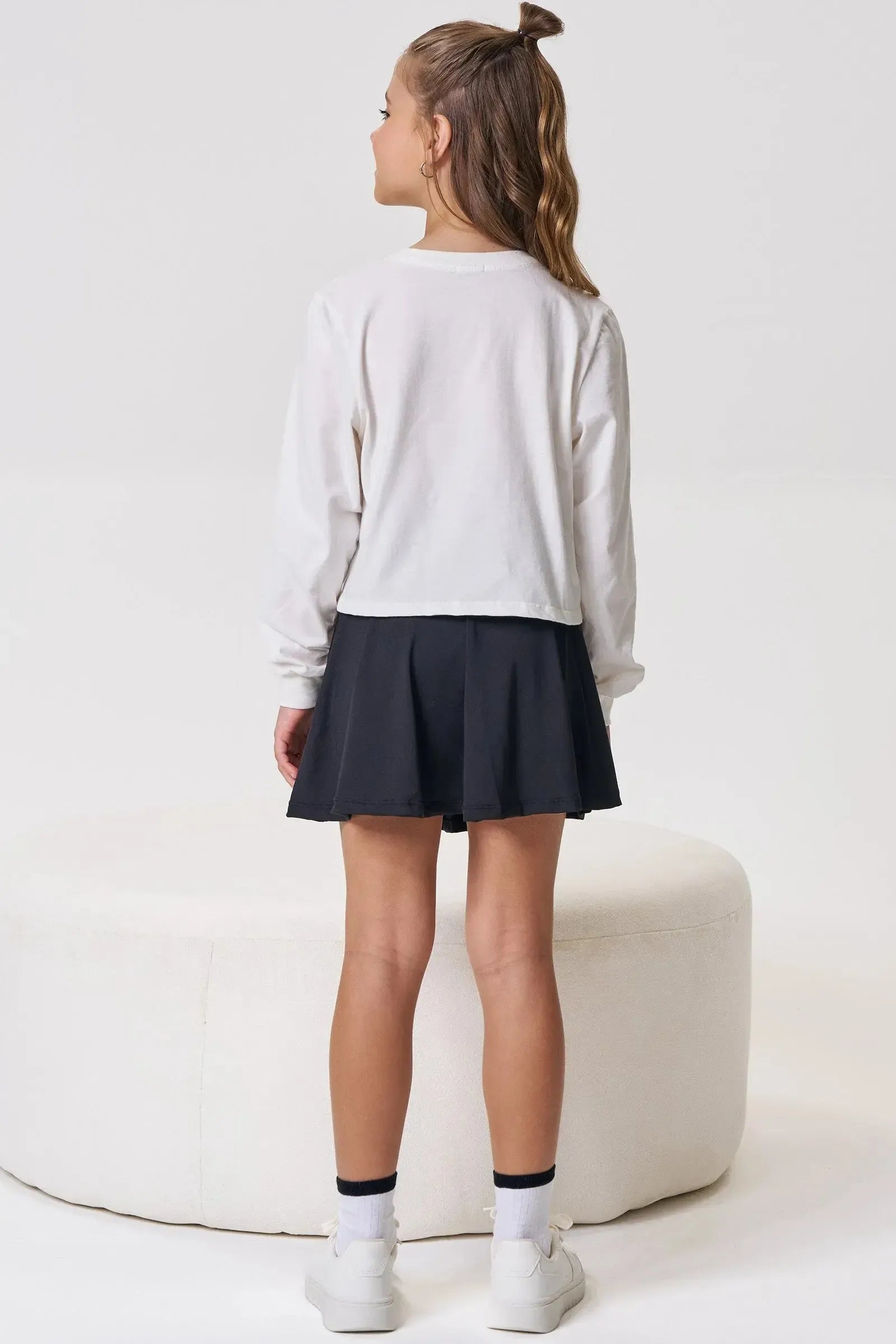 Blusa Boxy Over em Meia Malha 92176 Vic&Vicky Teen Menina