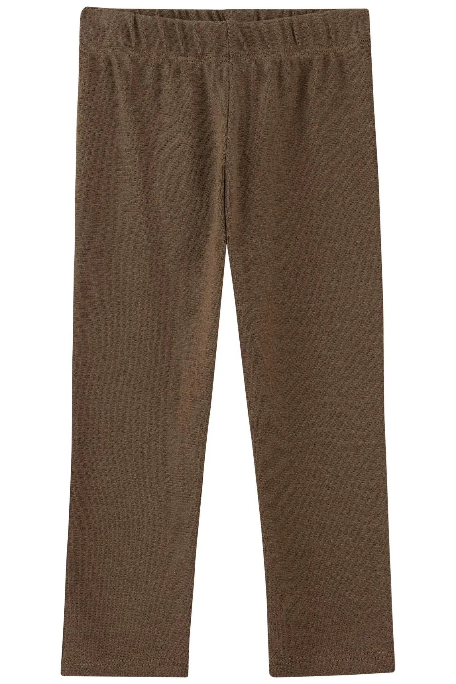 Conjunto de Blusão em Moletom sem Pelúcia e Calça Legging em Ribana 1x1 92210 Kukiê Bebê Menina