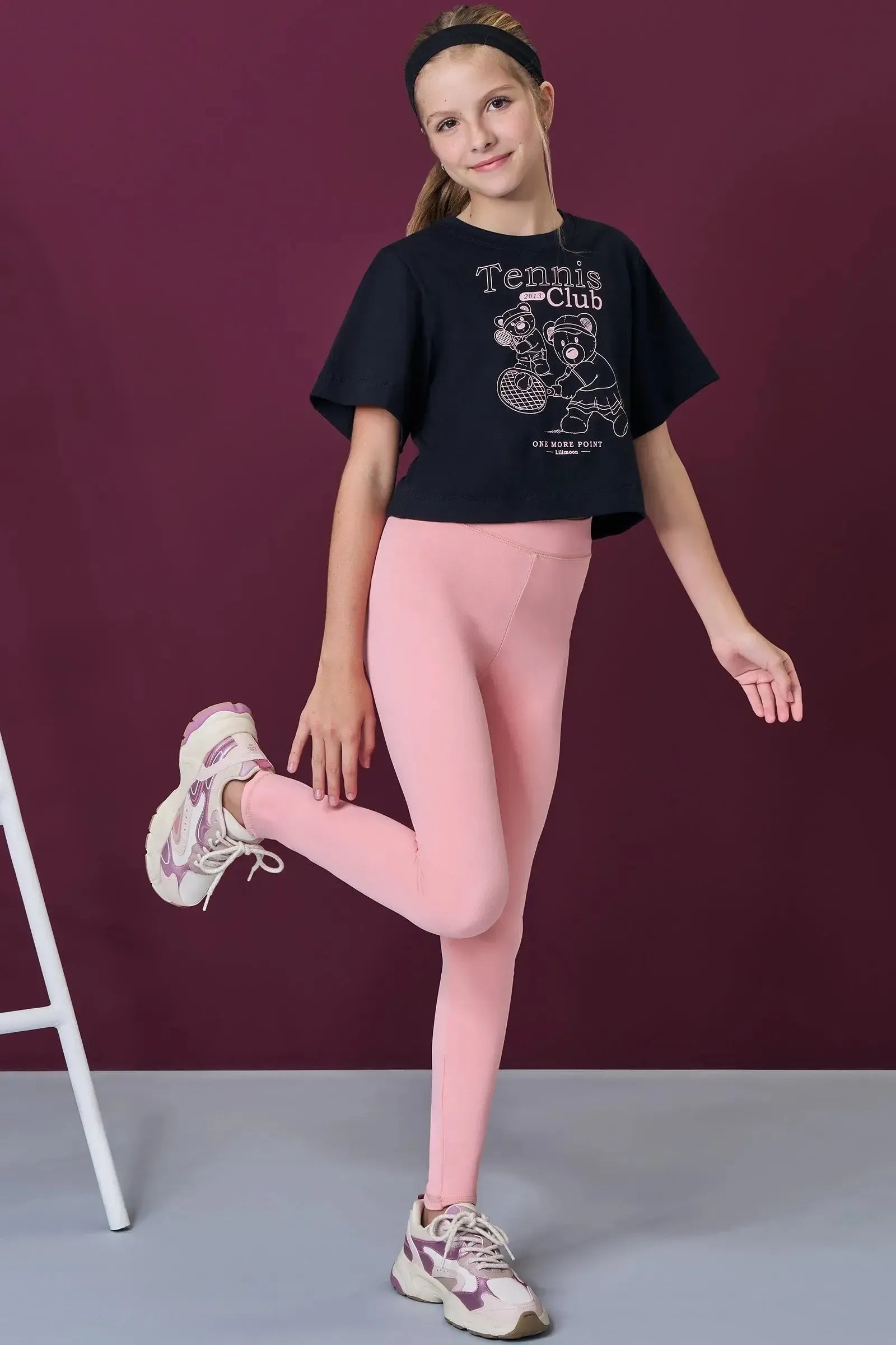 Calça Legging em Poliamida 92275 Lilimoon Teen Menina