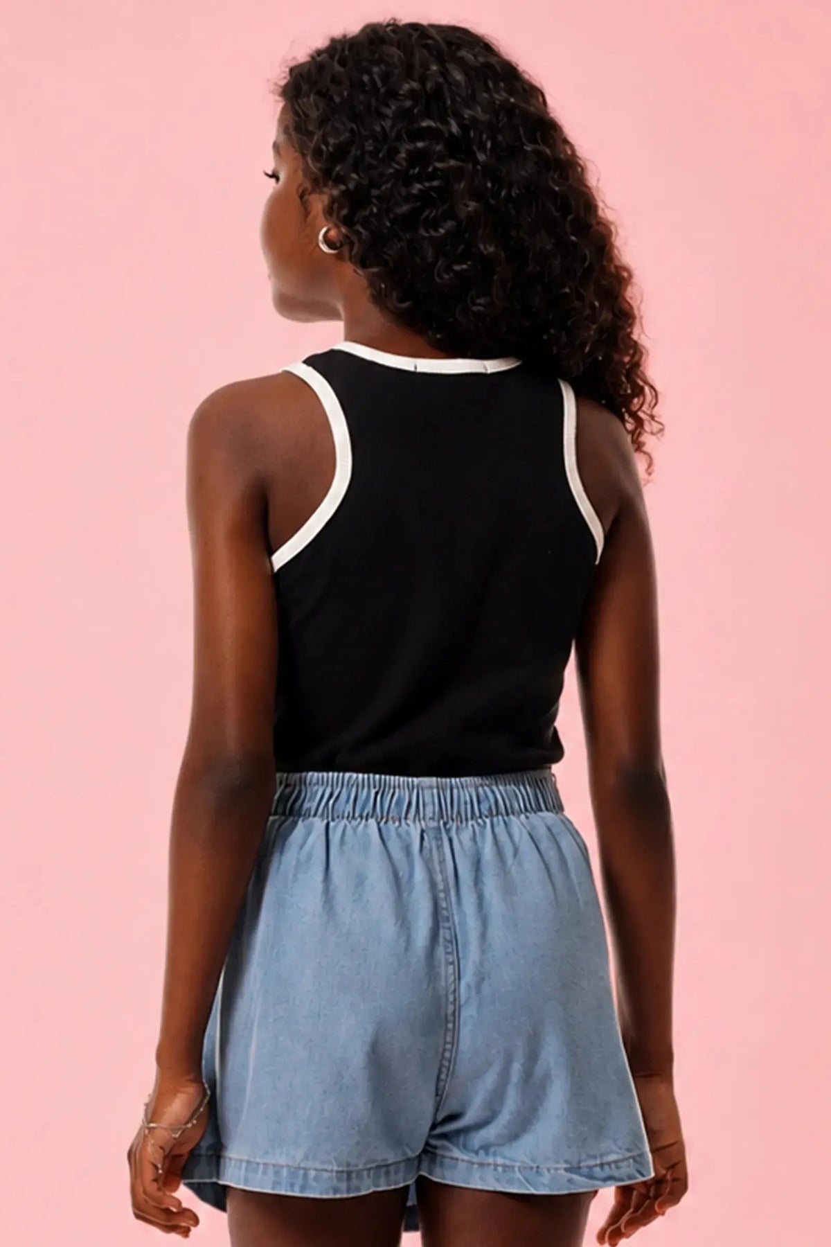 Short Saia em Jeans Arkansas 92578 Lilimoon Teen Menina