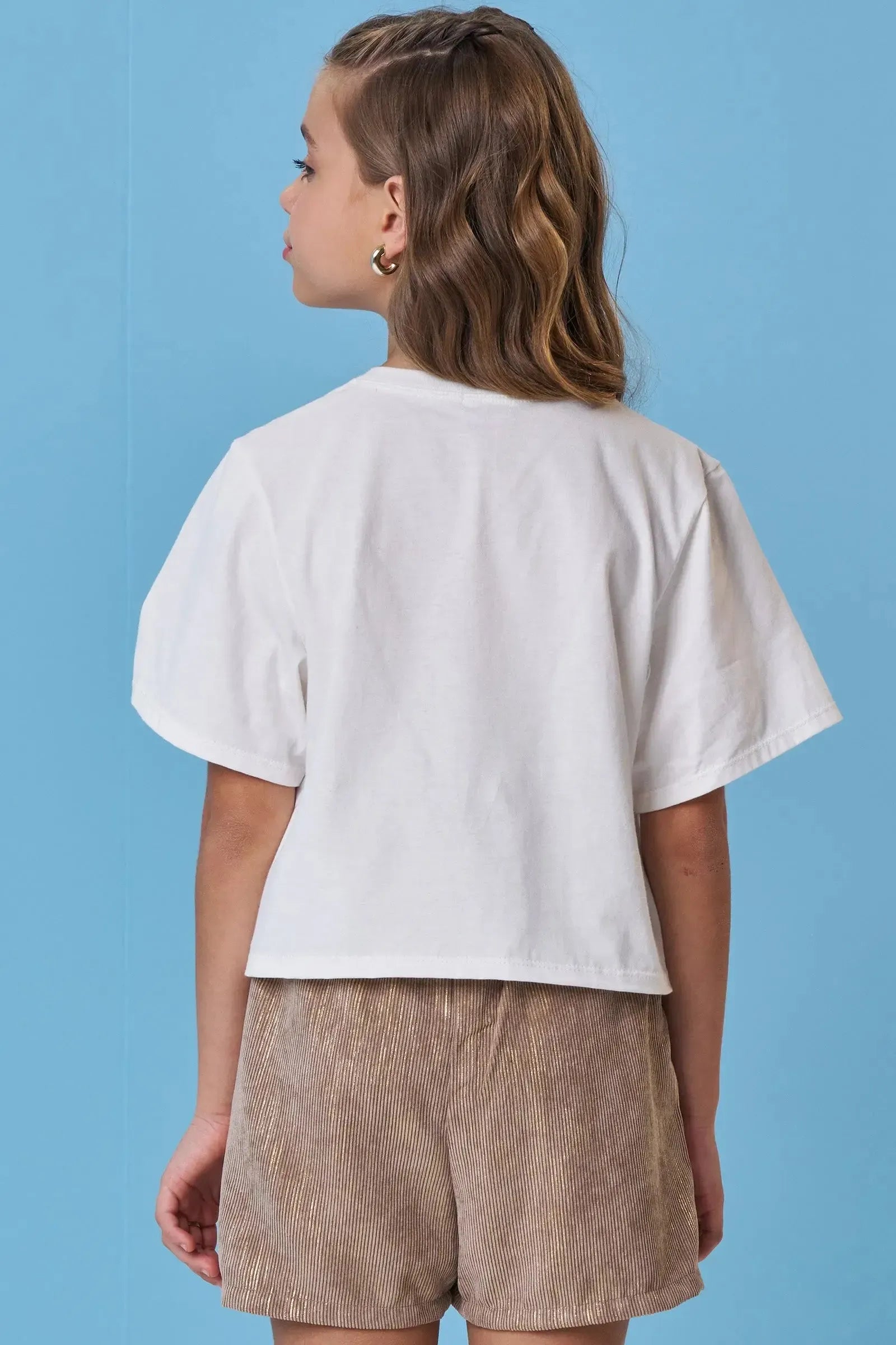 Blusa Boxy Over em Meia Malha 92668 Vic&Vicky Teen Menina