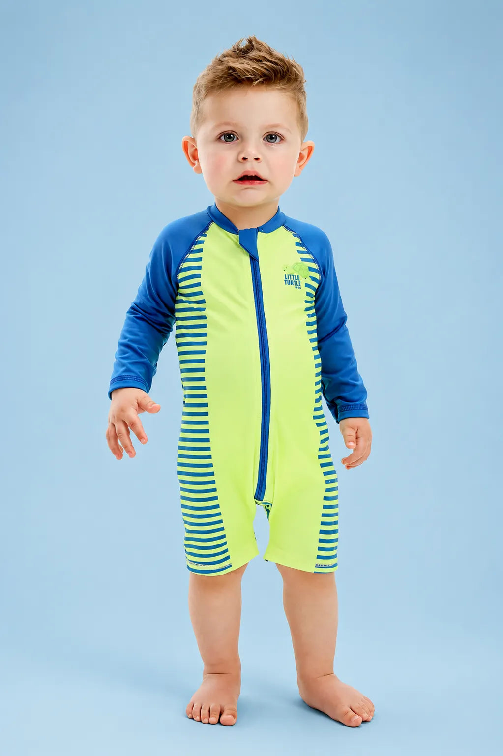 Macacão em Malha UV Dry com Proteção UV50+ 92832 LucBoo Bebê Menino
