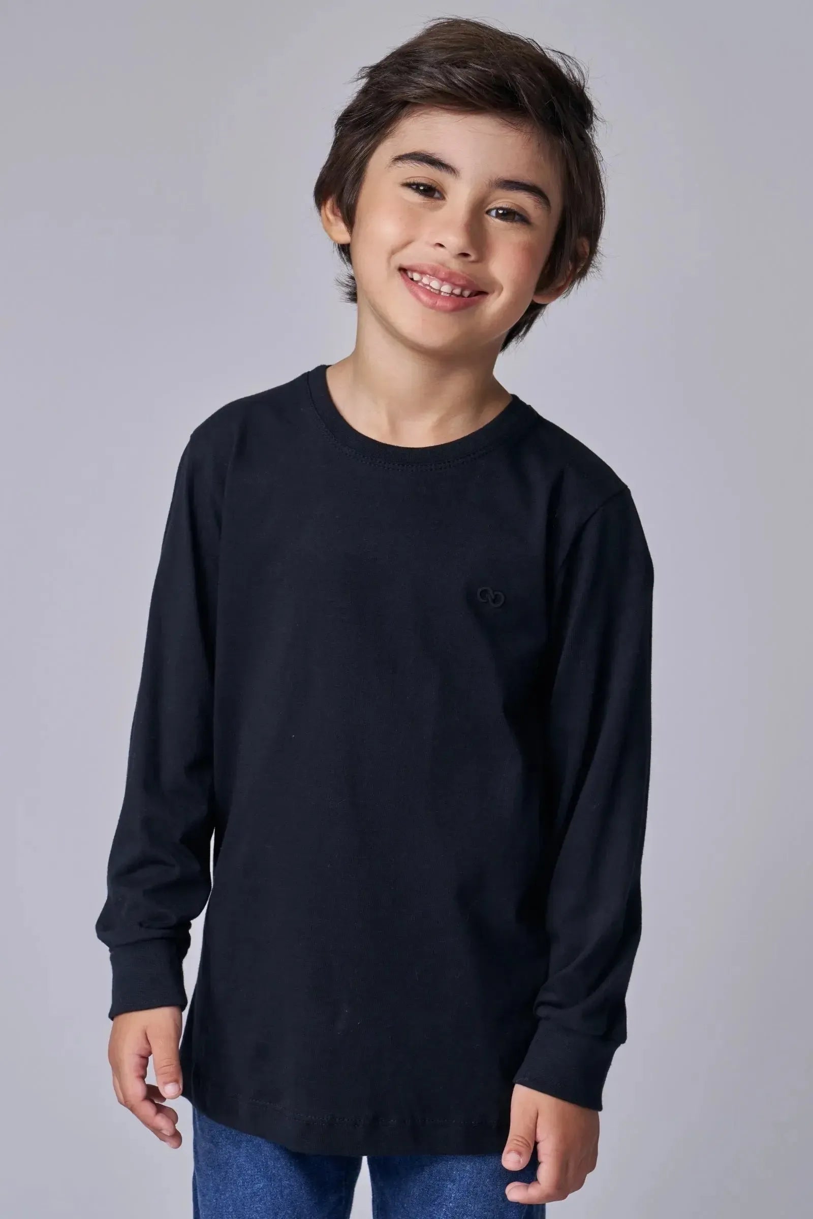 Camiseta em Meia Malha 92924 LucBoo Infantil Menino