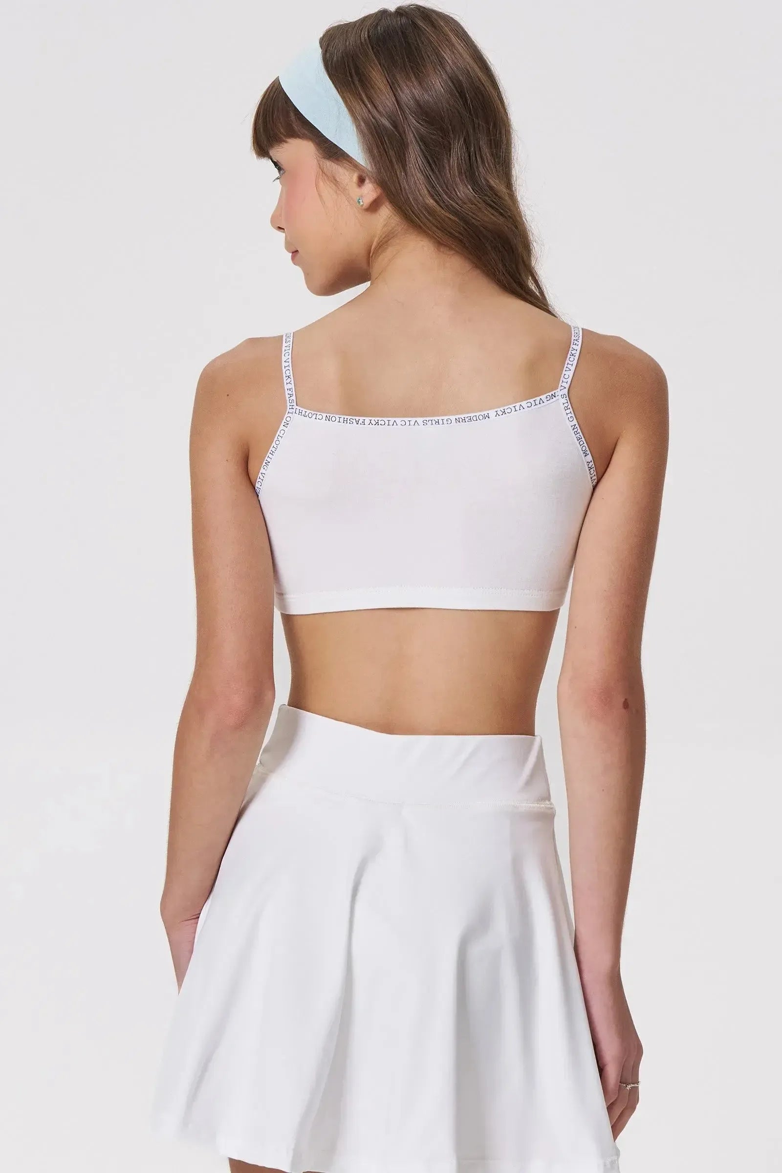 Top Underwear em Cotton com Bojo Removível 93093 Vic&Vicky Teen Menina