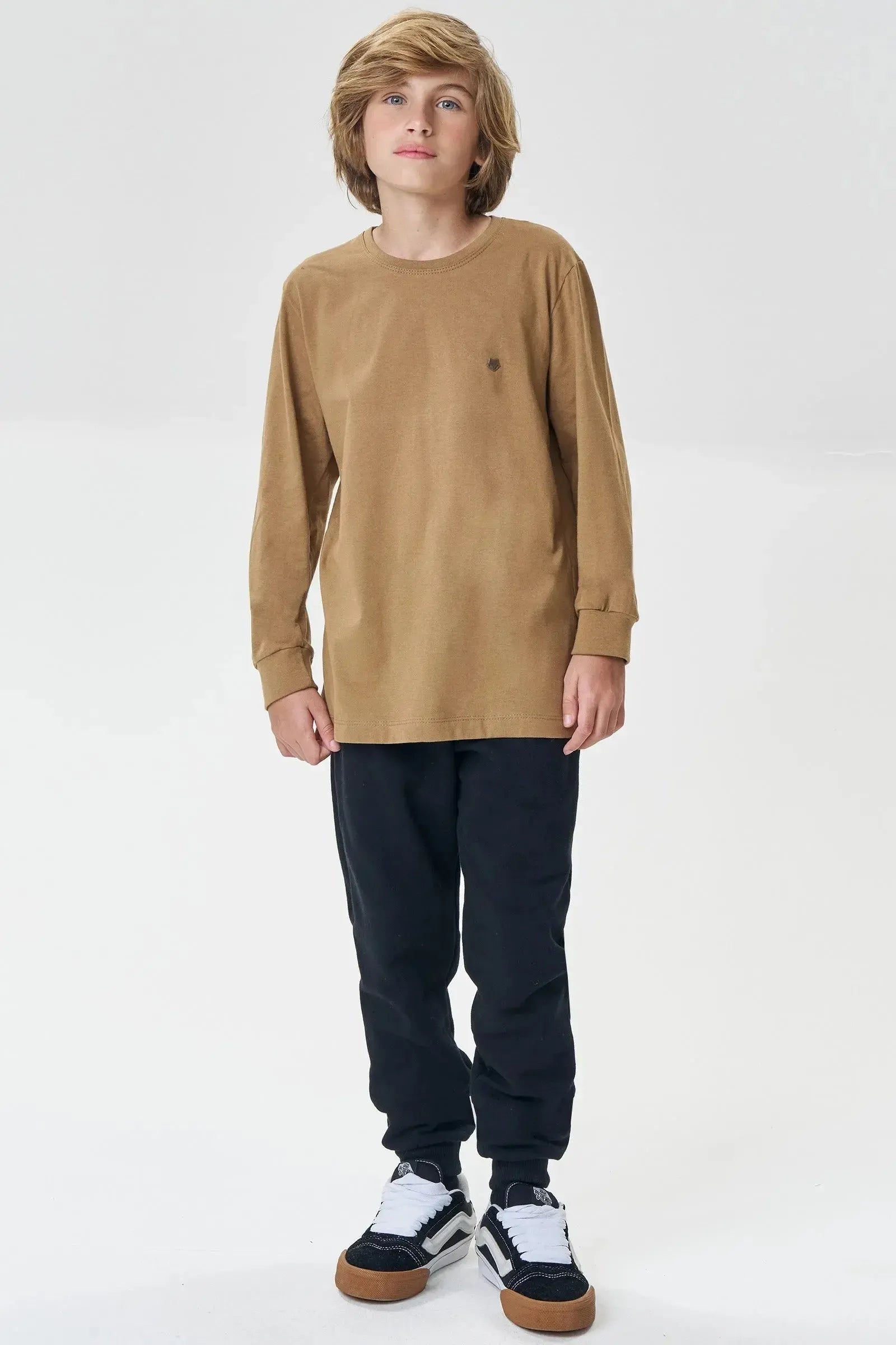 Camiseta em Meia Malha 93100 Johnny Fox Teen Menino