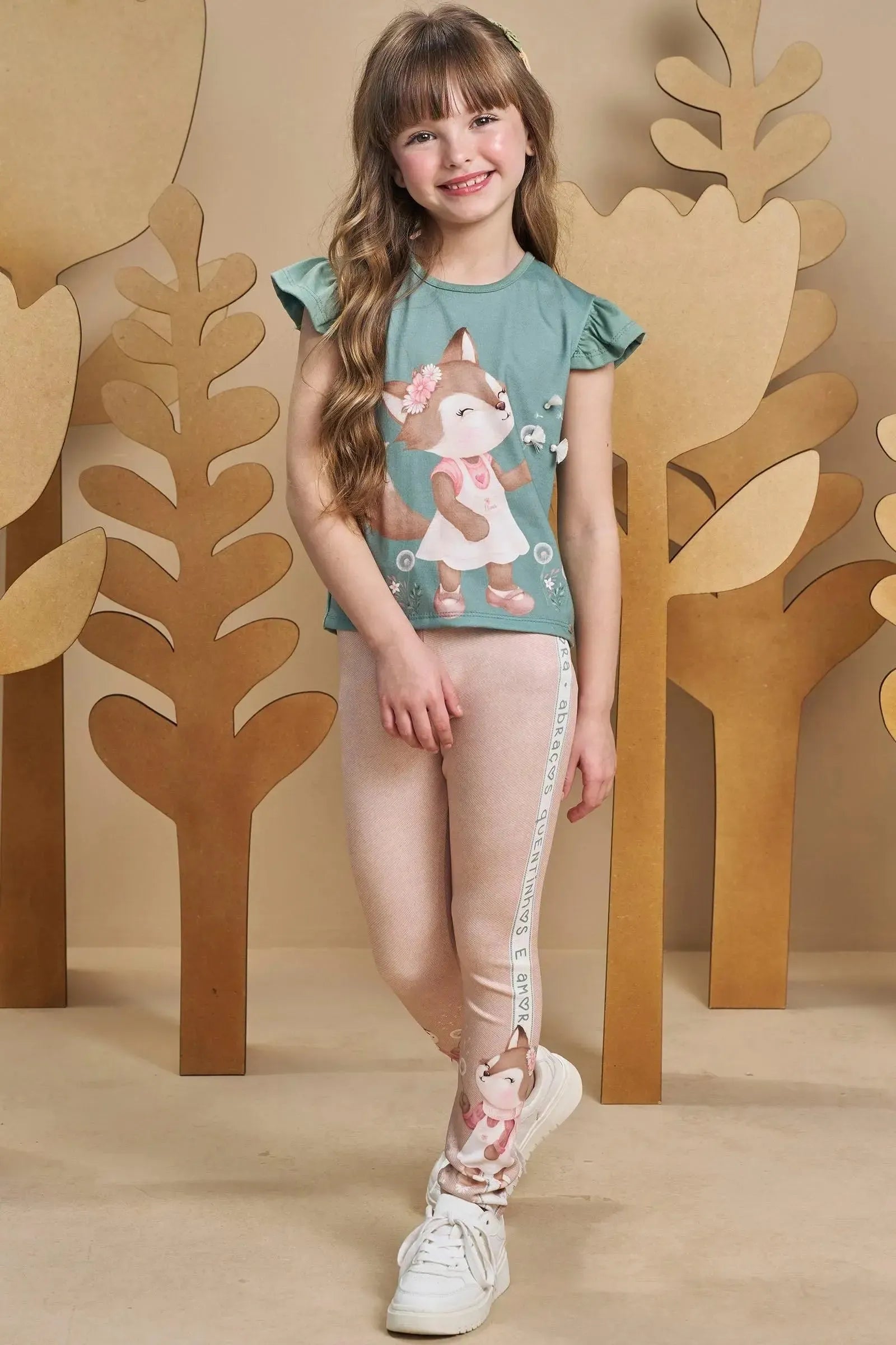Blusa em Meia Malha 93497 Infanti Infantil Menina