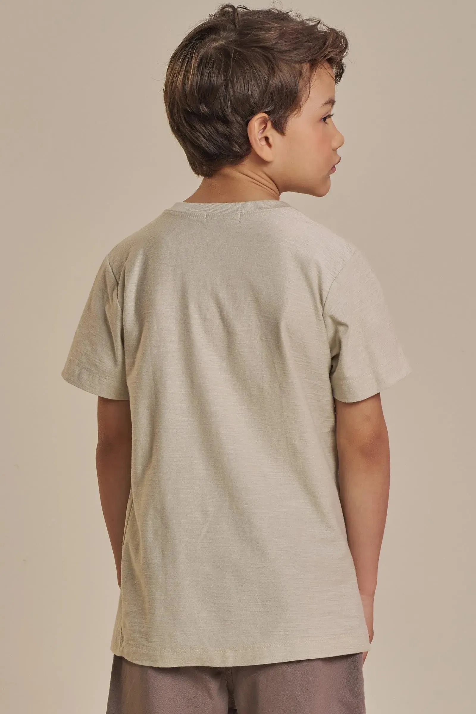 Camiseta em Malha Flamê 93502 LucBoo Infantil Menino