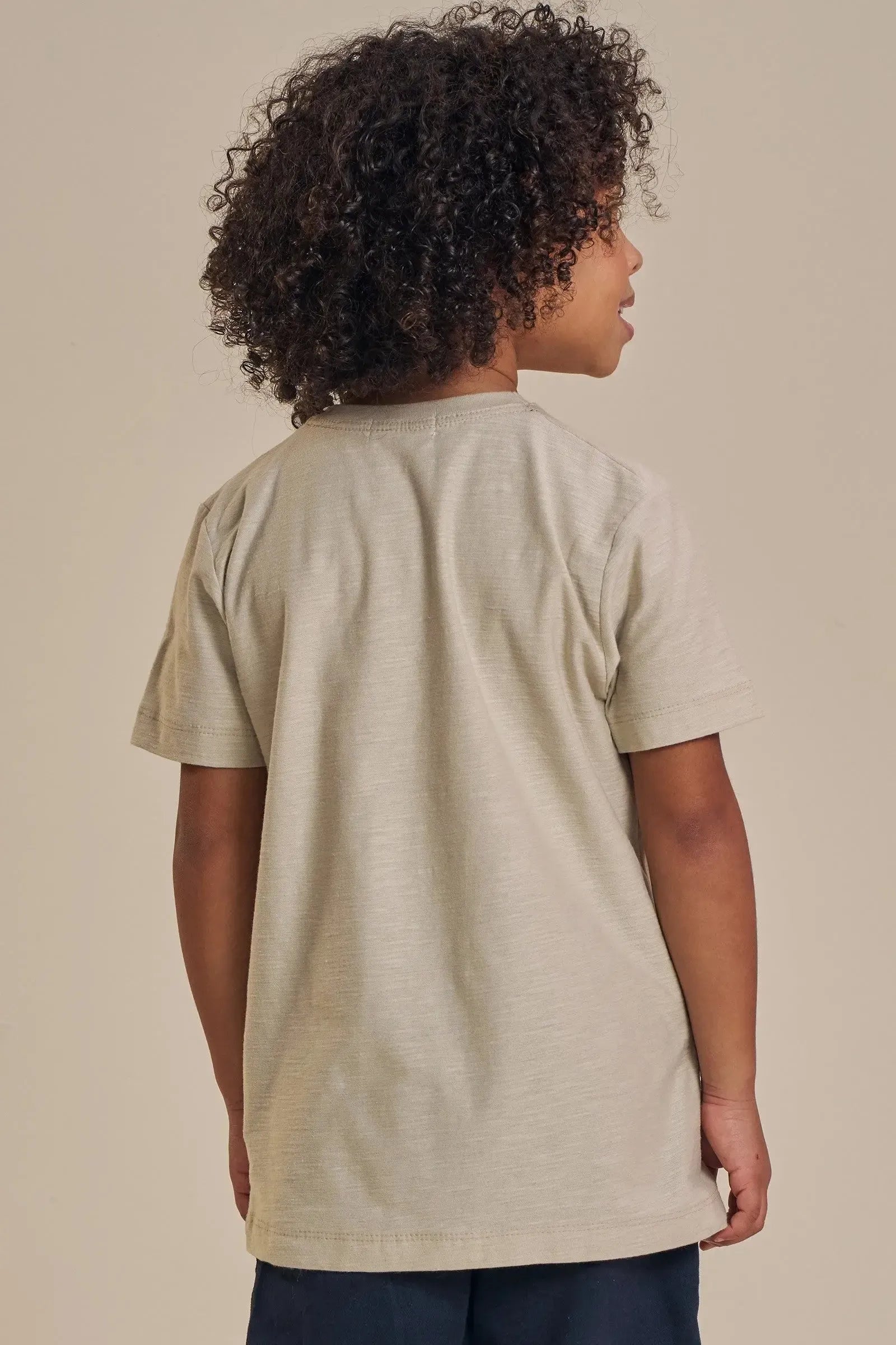 Camiseta em Malha Flamê 93518 LucBoo Infantil Menino