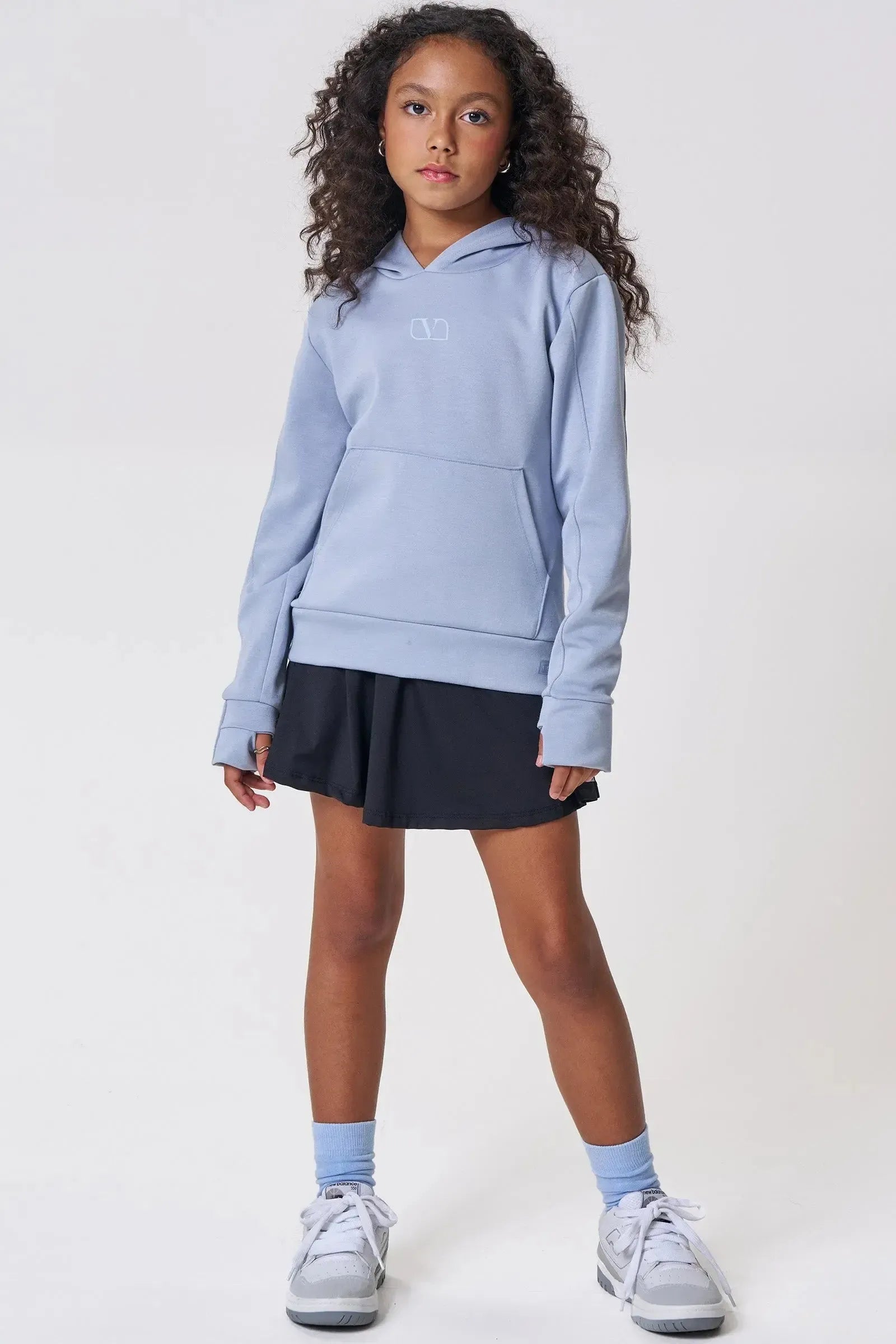 Saia em Malha Uv 50+ com Shorts Embutido 93657 Vic&Vicky Teen Menina