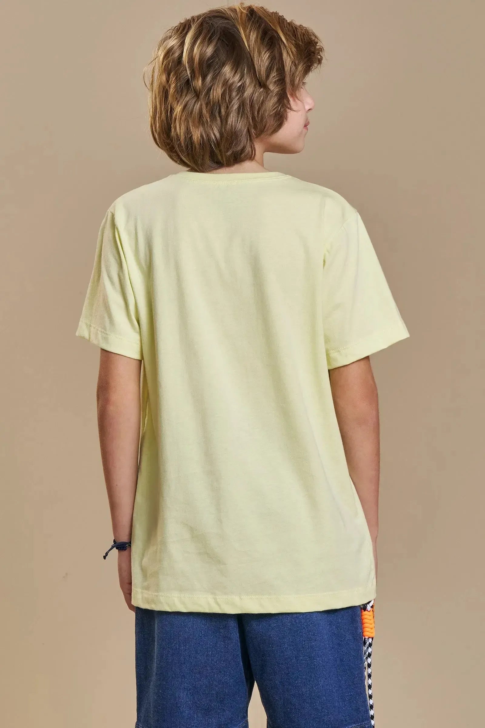 Camiseta em Meia Malha 93893 Johnny Fox Teen Menino