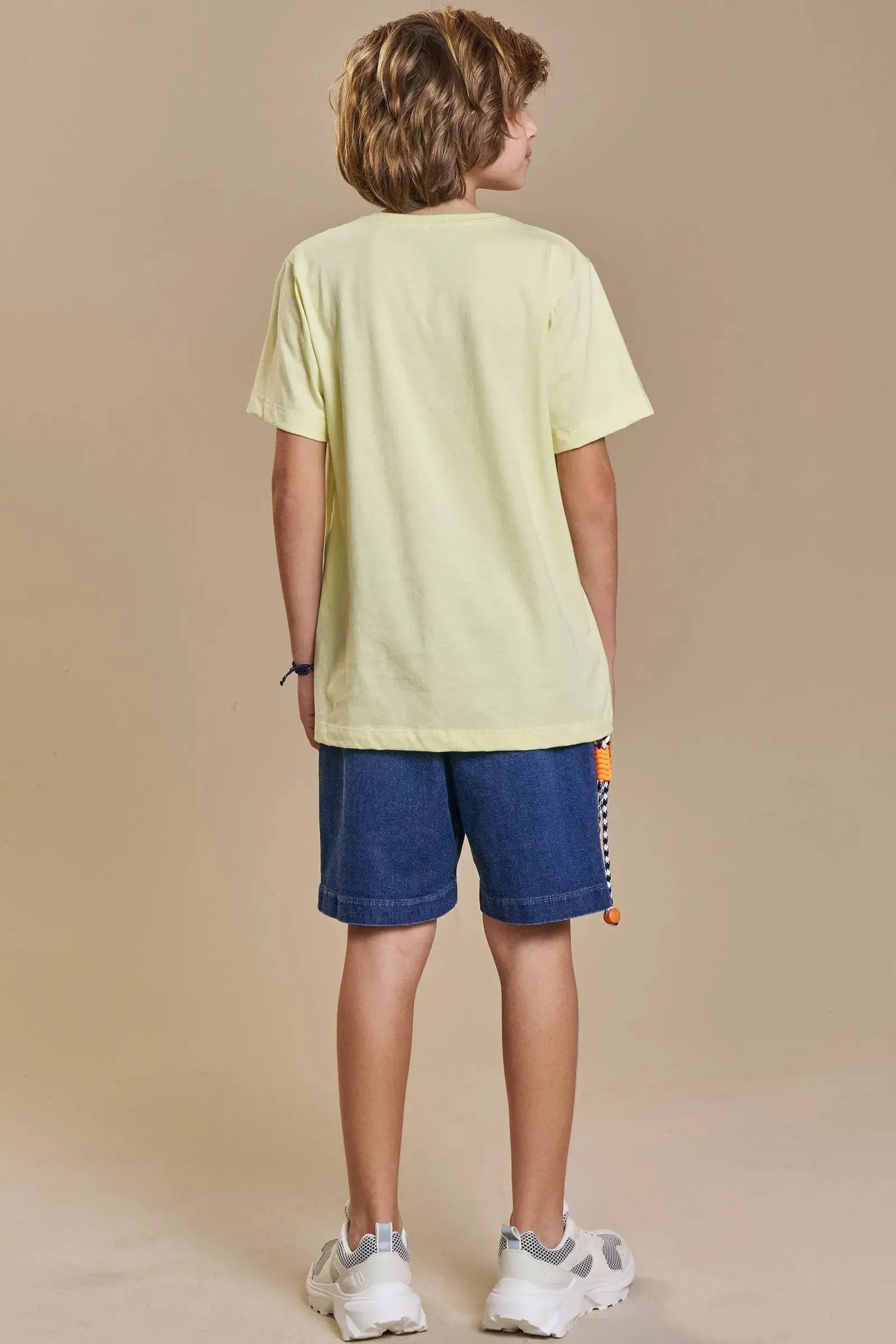 Camiseta em Meia Malha 93893 Johnny Fox Teen Menino