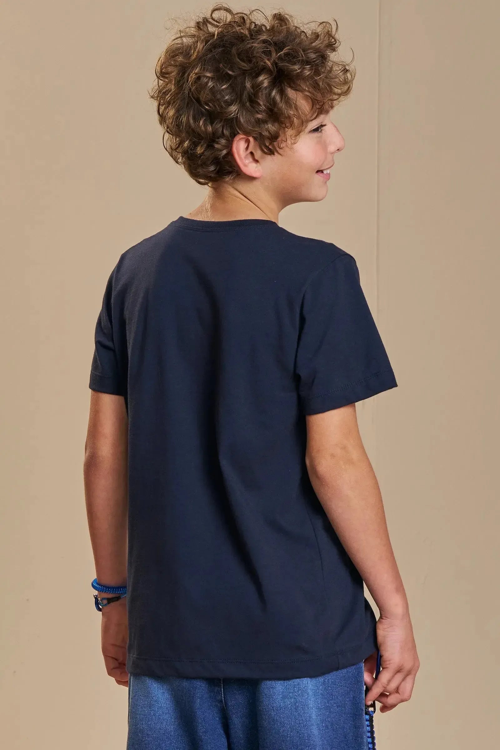 Camiseta em Meia Malha 93895 Johnny Fox Teen Menino