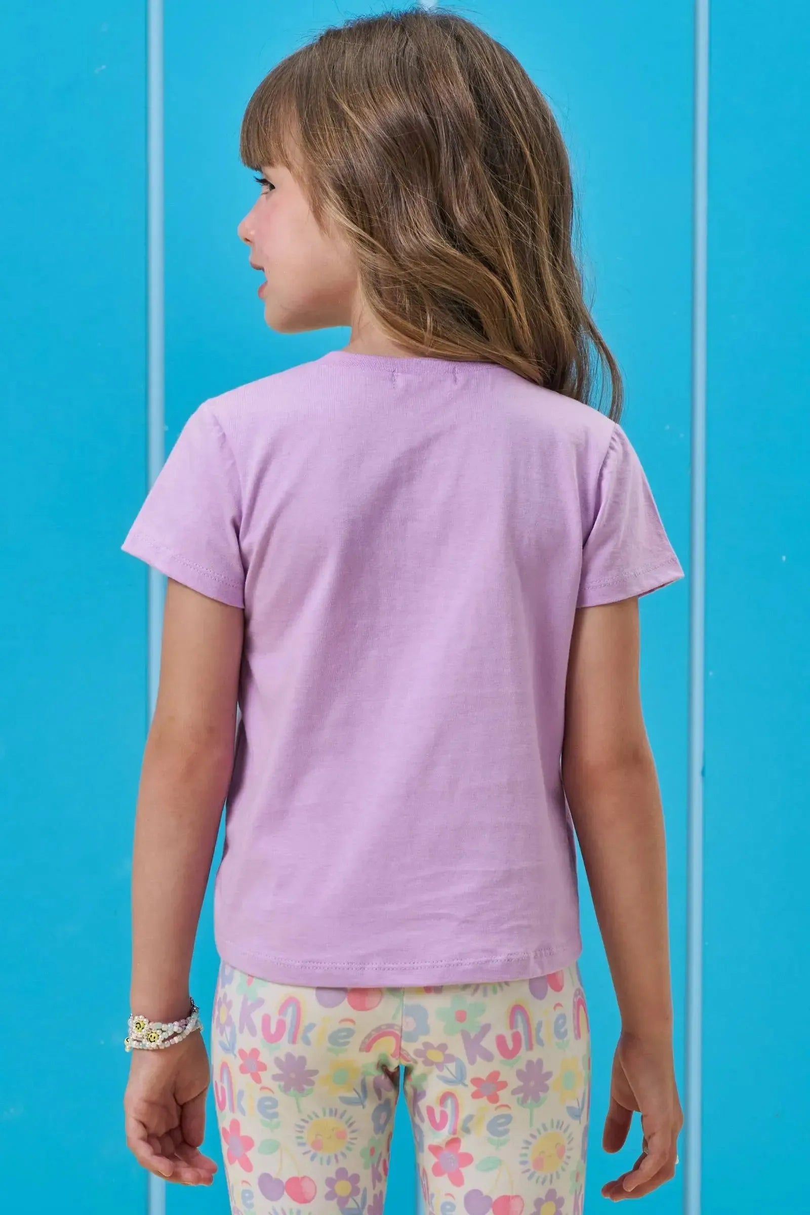 Blusa em Meia Malha 94345 Kukiê Infantil Menina