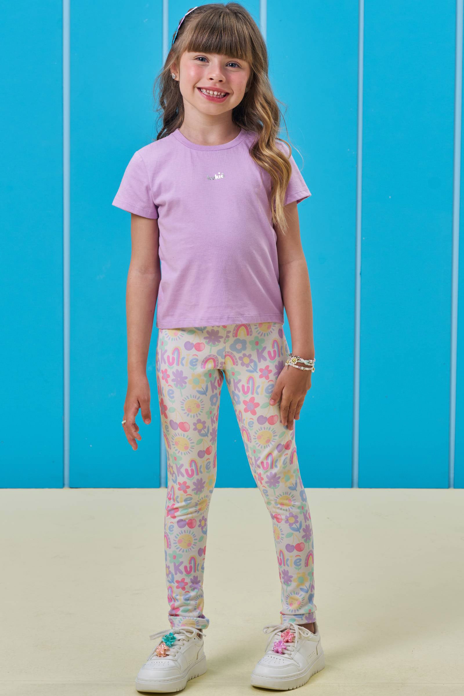 Blusa em Meia Malha 94345 Kukiê Infantil Menina
