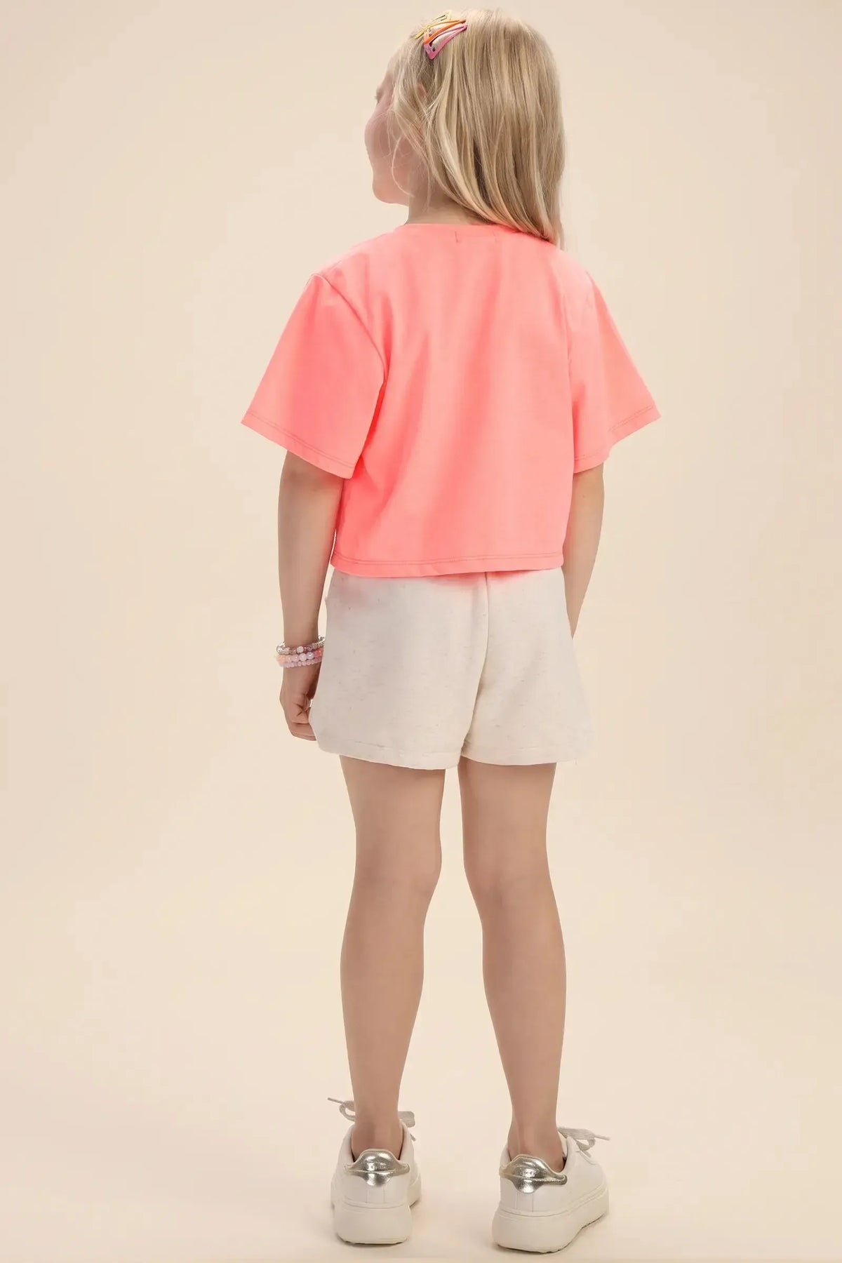 Blusa em Meia Malha 94347 Kukiê Infantil Menina
