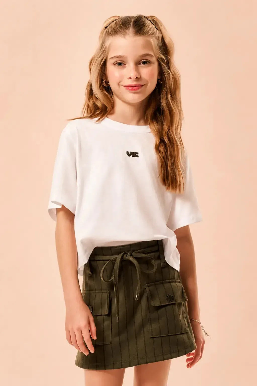 Blusa em Meia Malha 95186 Vic&Vicky Teen Menina