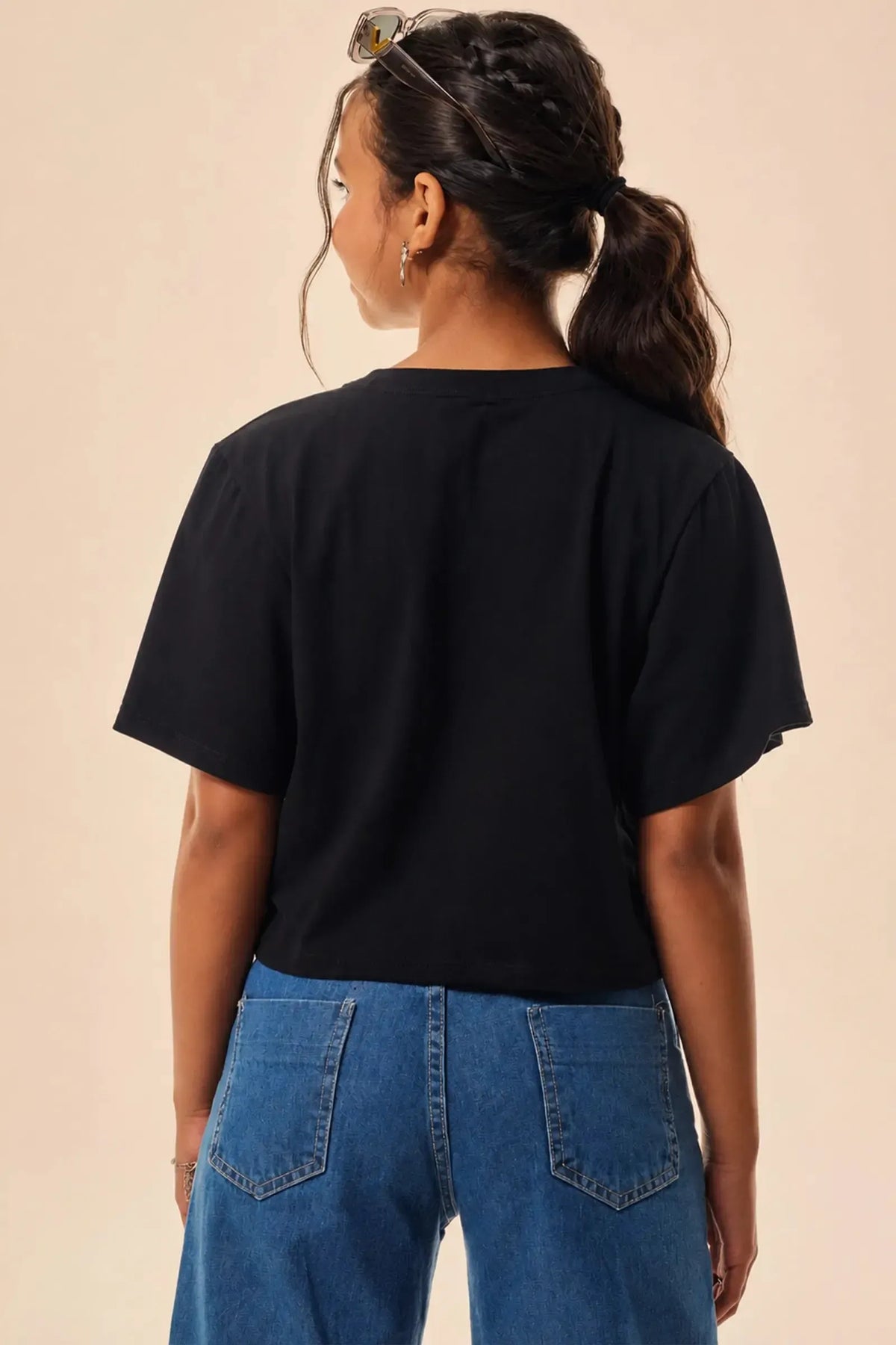 Blusa em Meia Malha 95187 Vic&Vicky Teen Menina