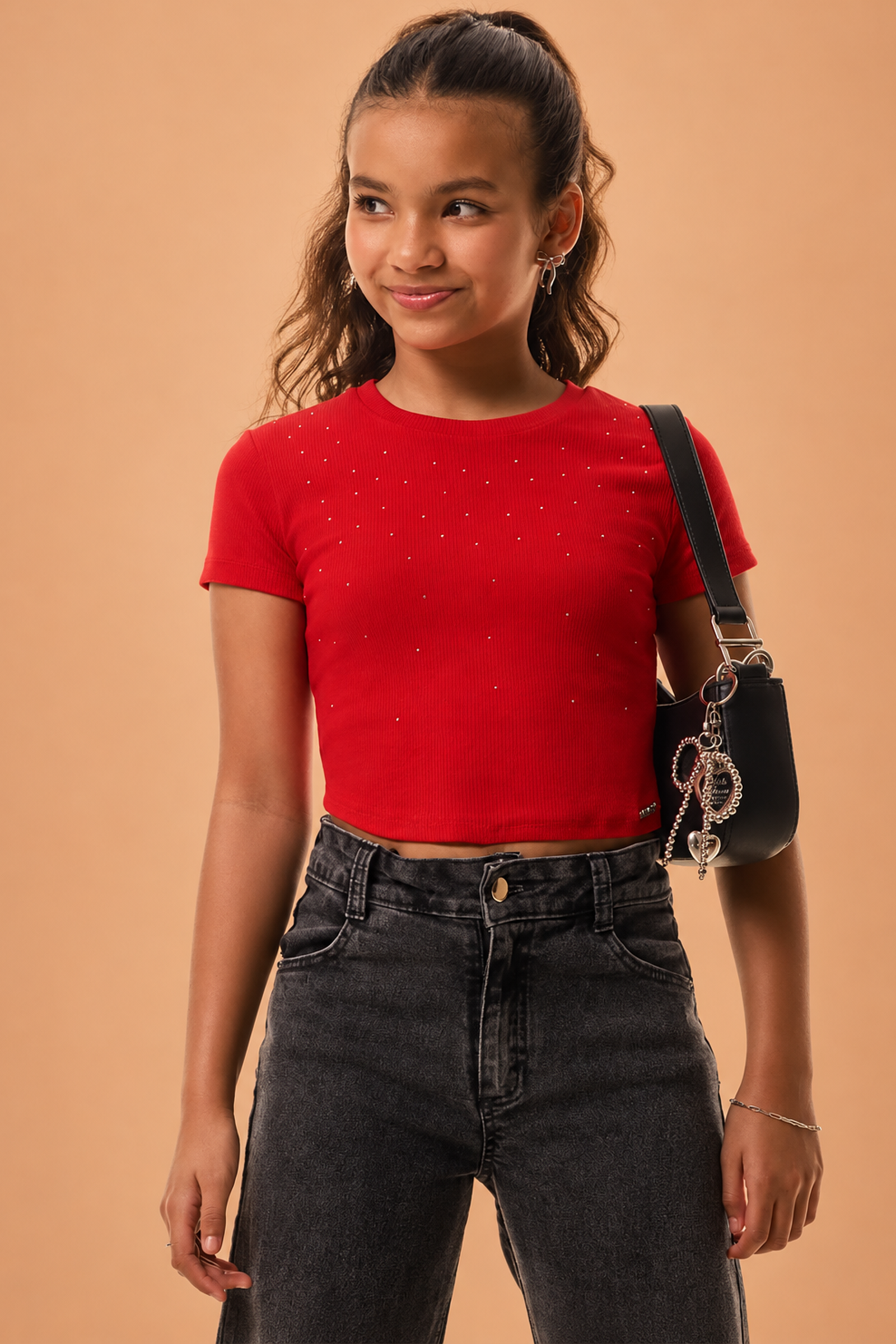 Blusa em Canelado Liz 95344 Vic&Vicky Teen Menina