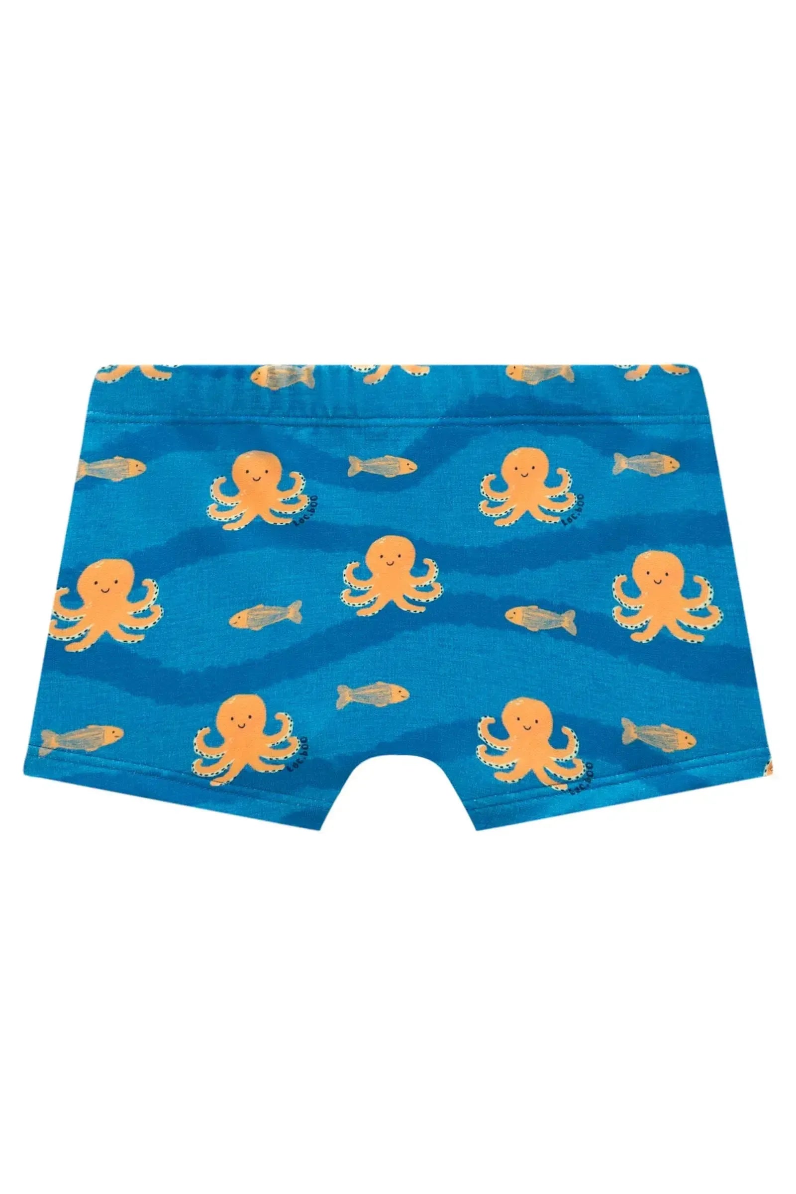 Conjunto de Camiseta e Sunga em Malha UV Dry com Proteção UV50+ 95748 LucBoo Bebê Menino