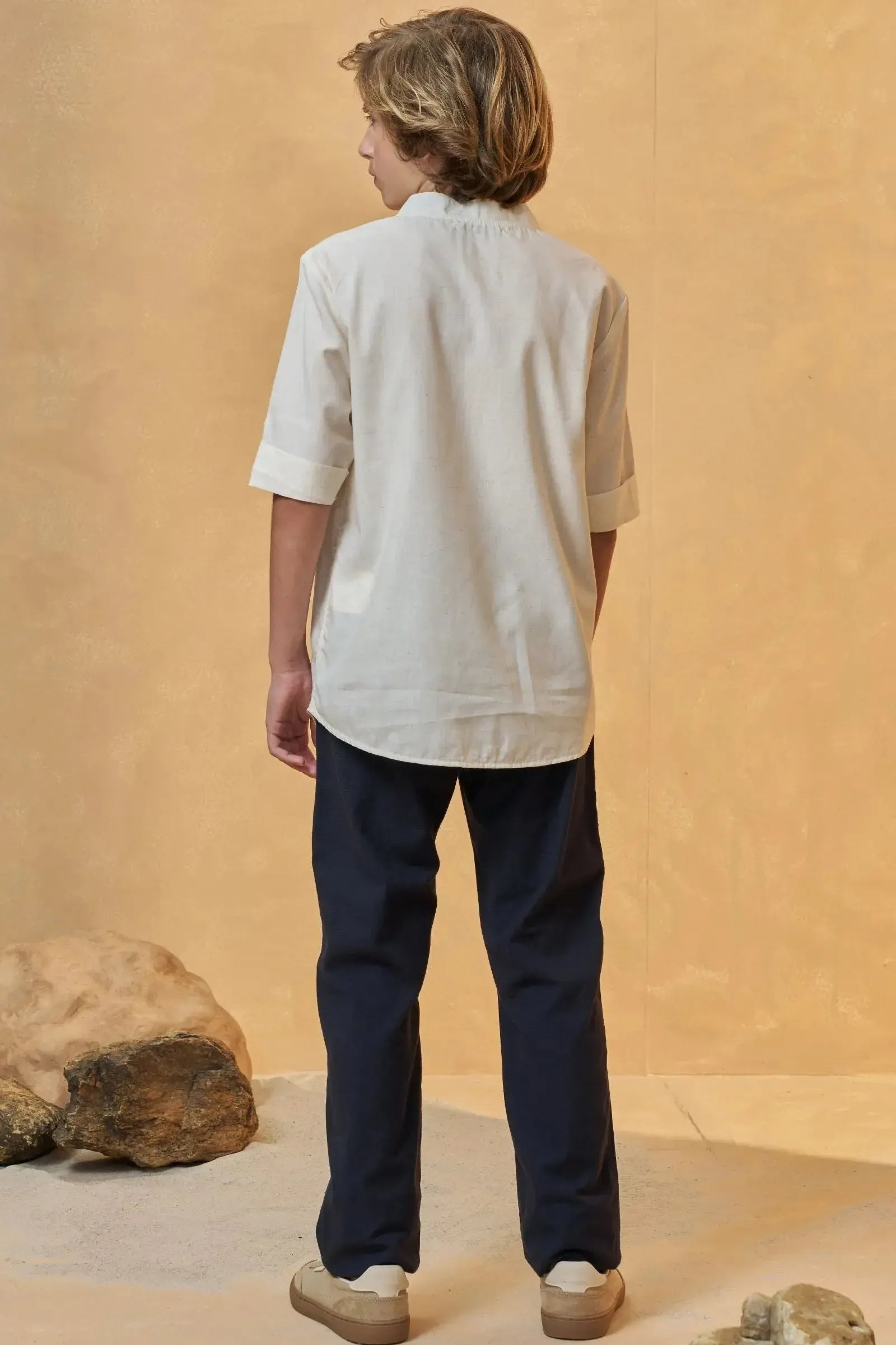 Bata em Linho Deluxe 95118 Johnny Fox Teen Menino