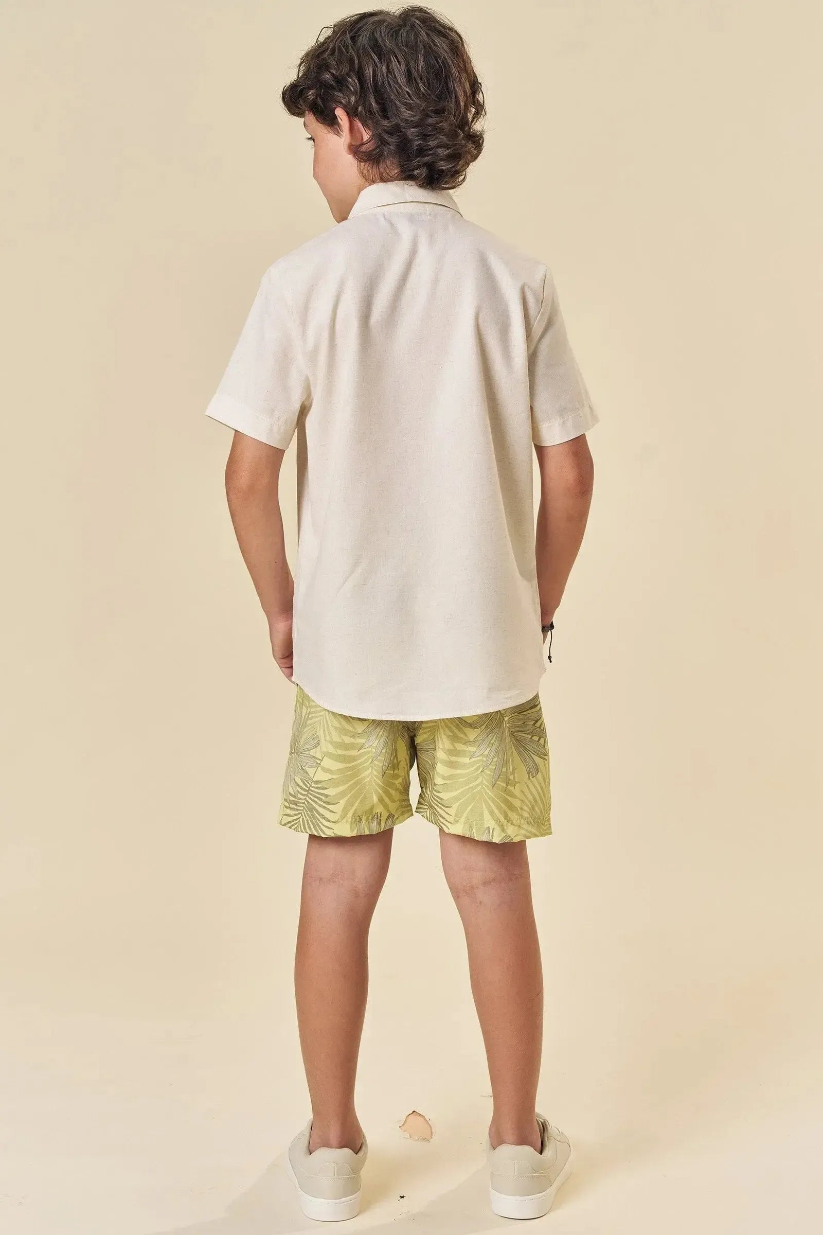 Bermuda Boxer em Nylon Ergonomic com Elastano 83806 Johnny Fox Teen Menino
