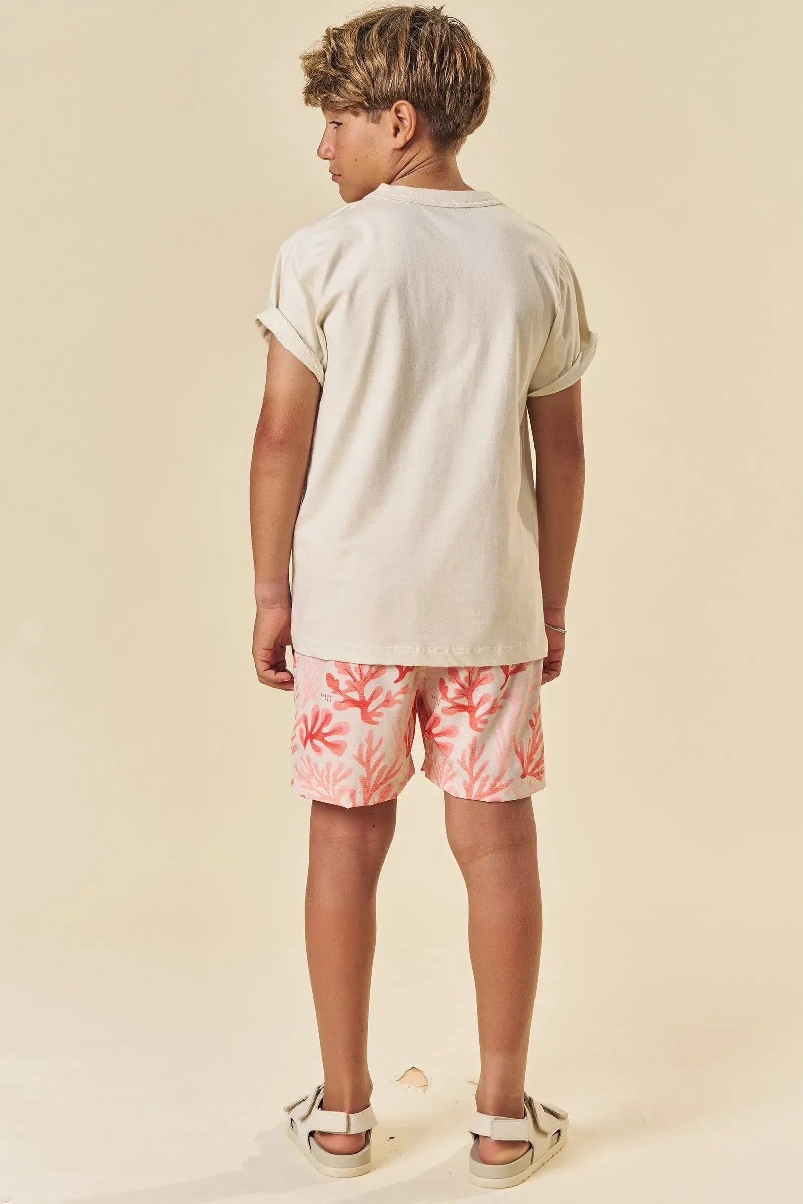 Bermuda Boxer em Nylon Ergonomic com Elastano 83806 Johnny Fox Teen Menino