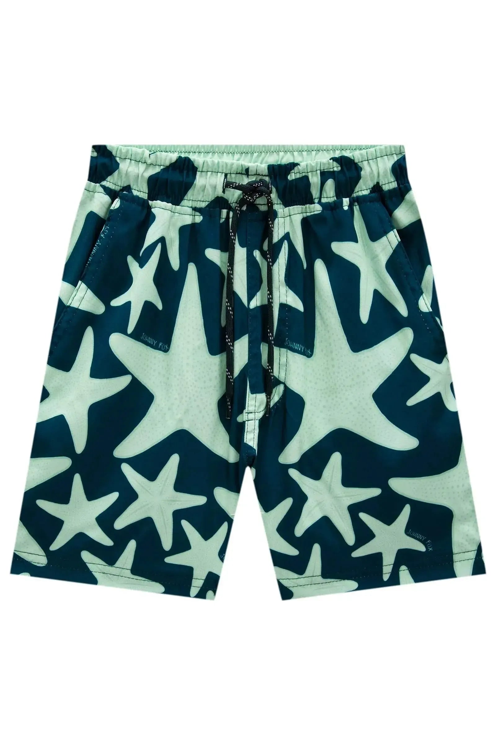Bermuda Boxer em Nylon Ergonomic com Elastano 83806 Johnny Fox Teen Menino